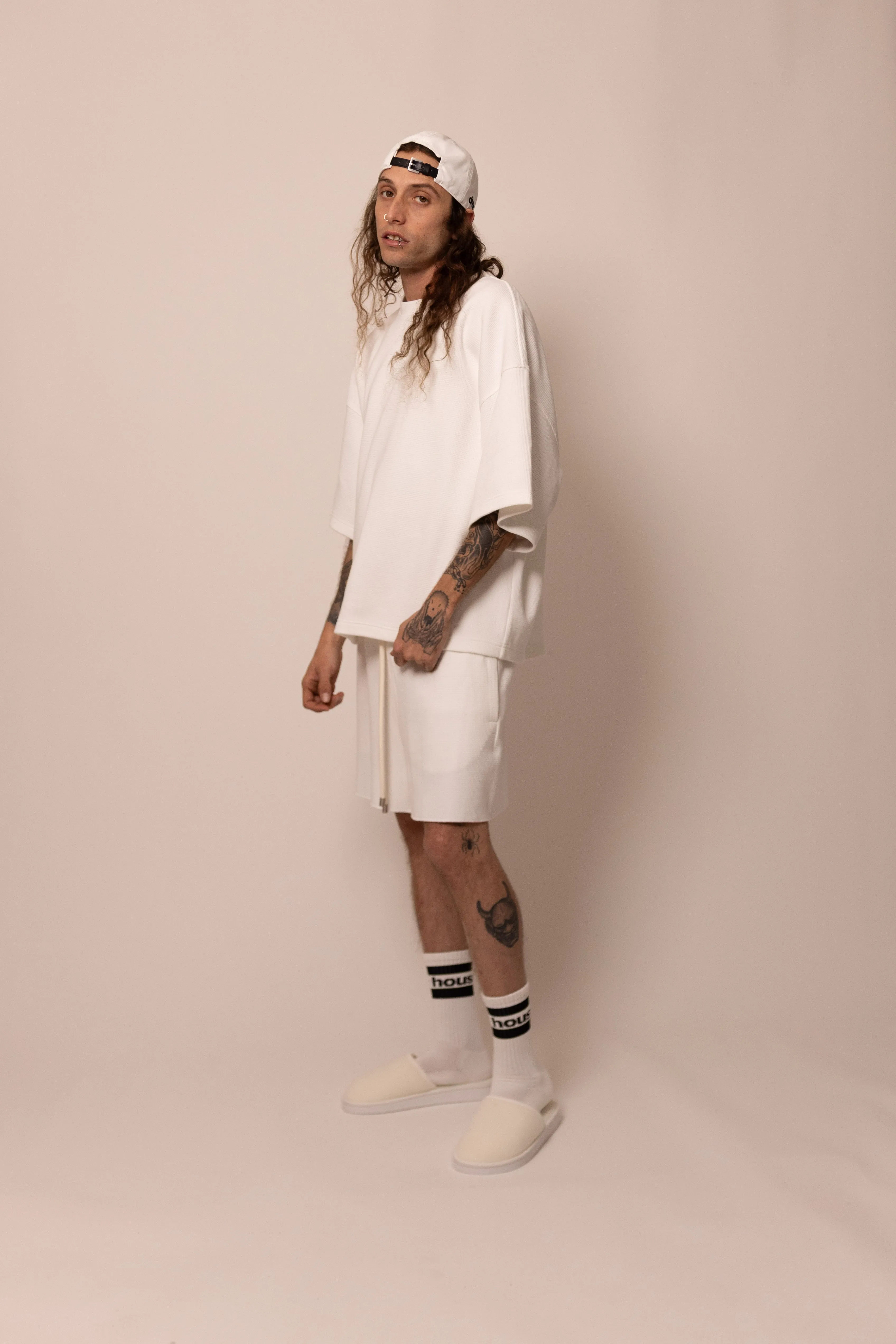 waffle tee - pure sold by DREW product image thumbnail 3