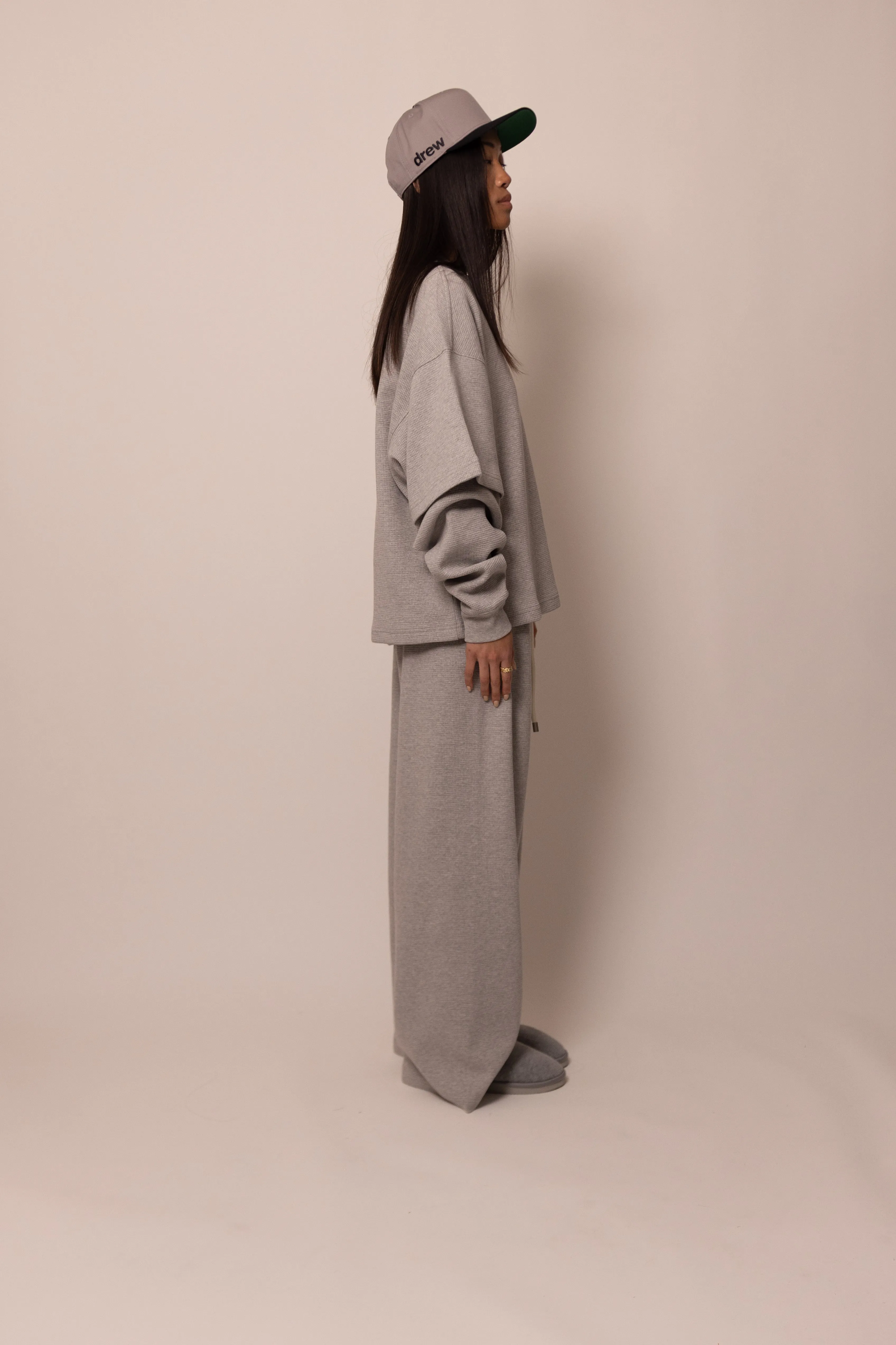 waffle tee - heather grey sold by DREW product image thumbnail 4