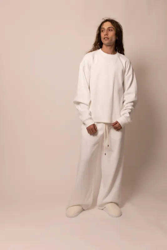 waffle long sleeve - pure made by DREW