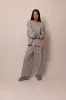 waffle long sleeve - heather grey sold by DREW