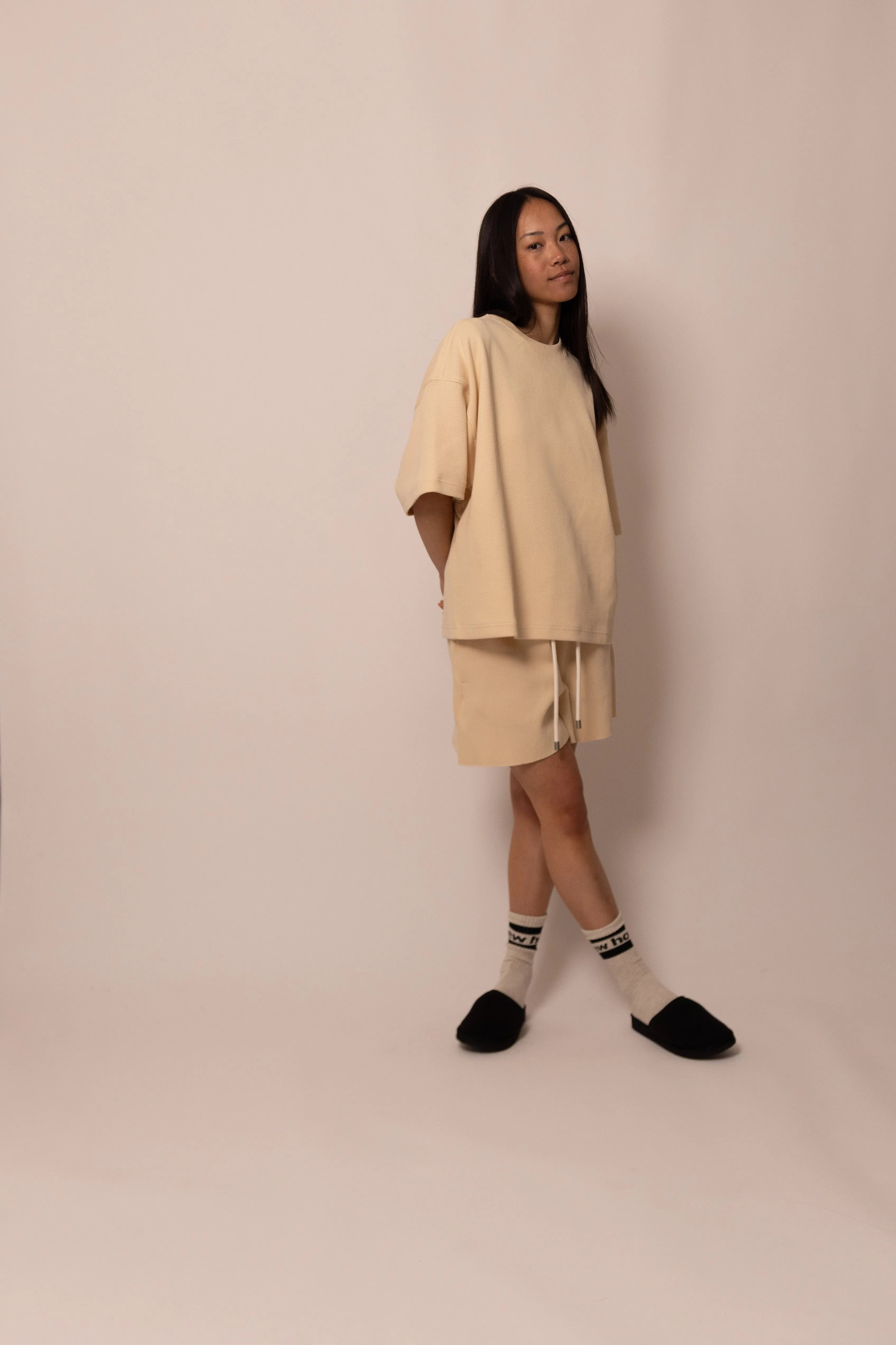 waffle streetshort - natural sold by DREW product image thumbnail 4