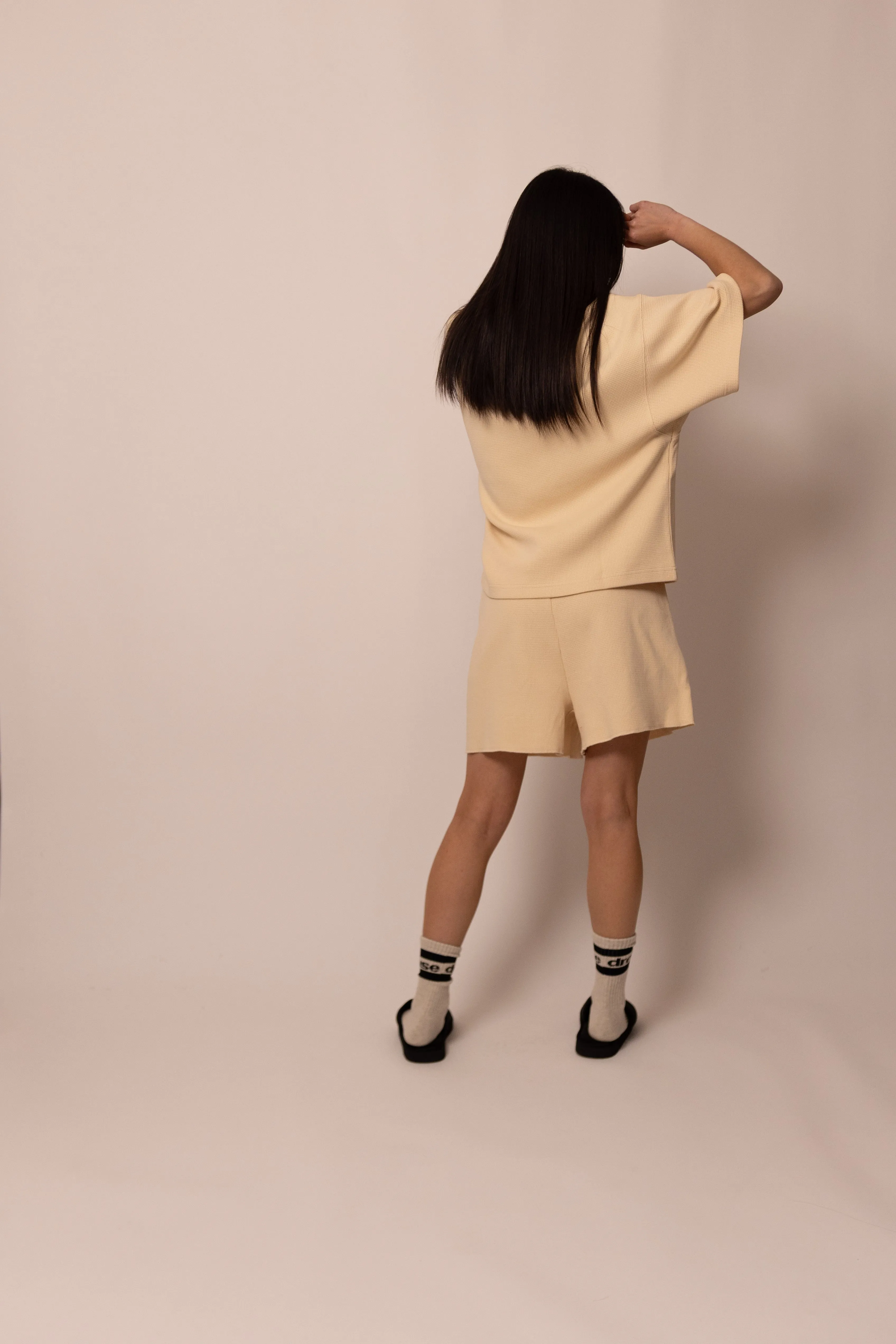 waffle streetshort - natural sold by DREW product image thumbnail 3