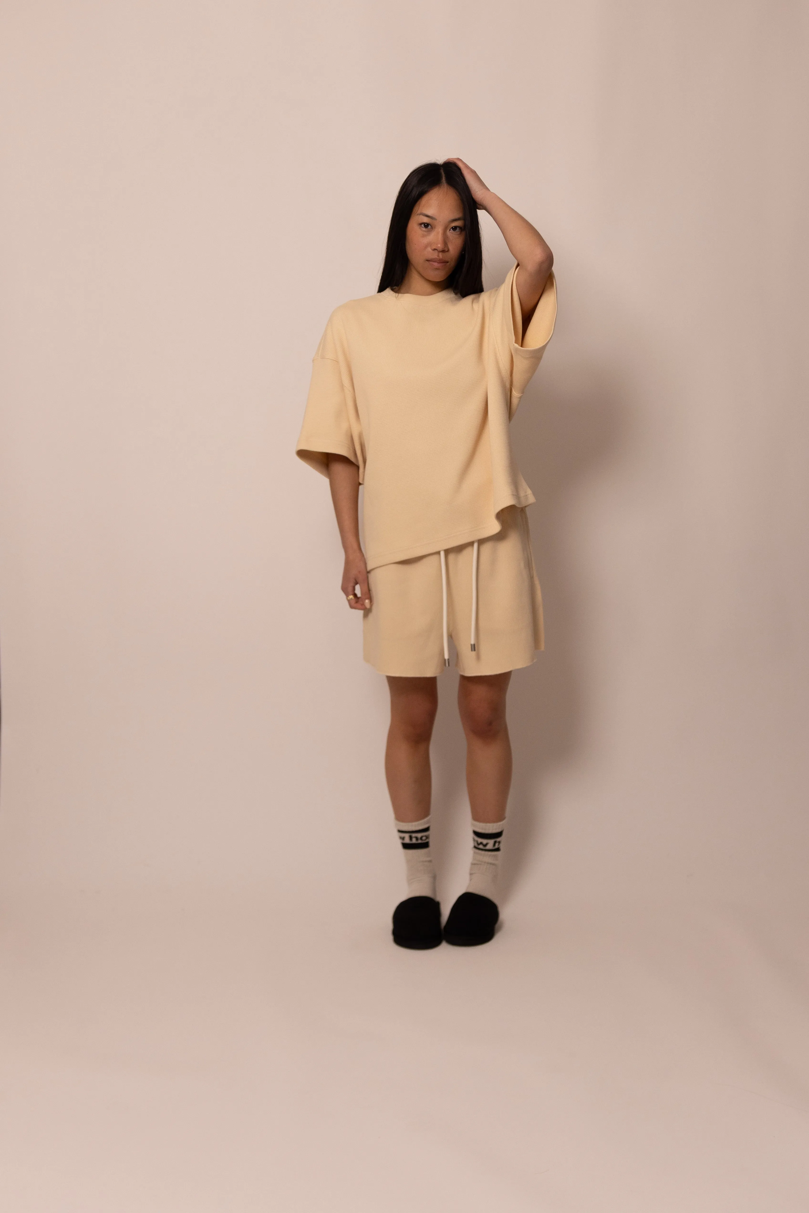 waffle streetshort - natural sold by DREW product image thumbnail 2