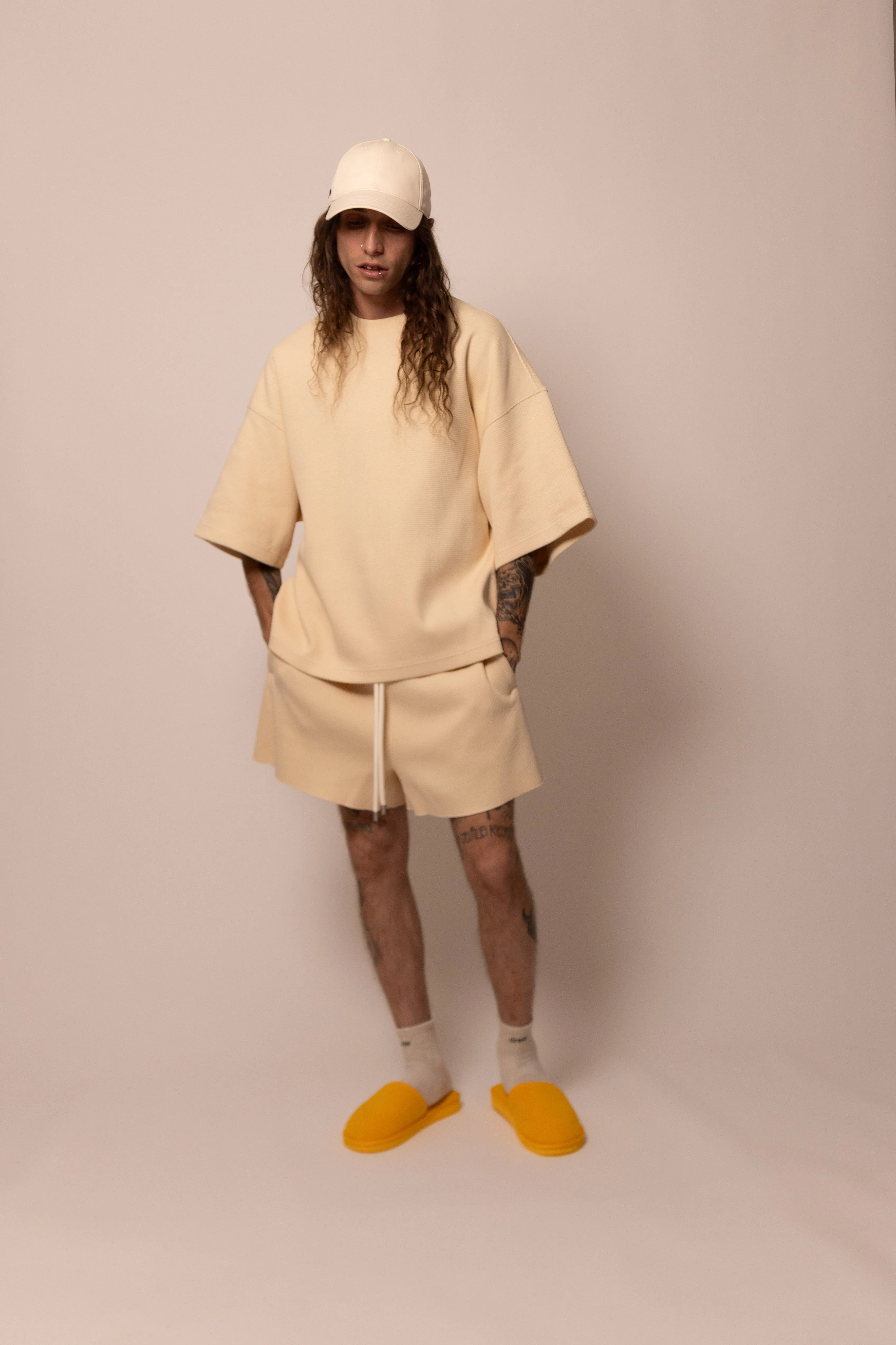 waffle streetshort - natural sold by DREW product image thumbnail 5