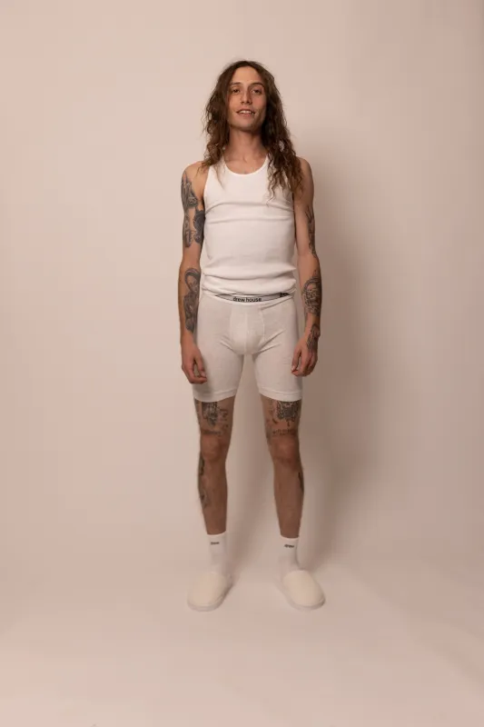 boxer brief long - dove sold by DREW