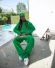 corduroy carpenter pant - green sold by DREW