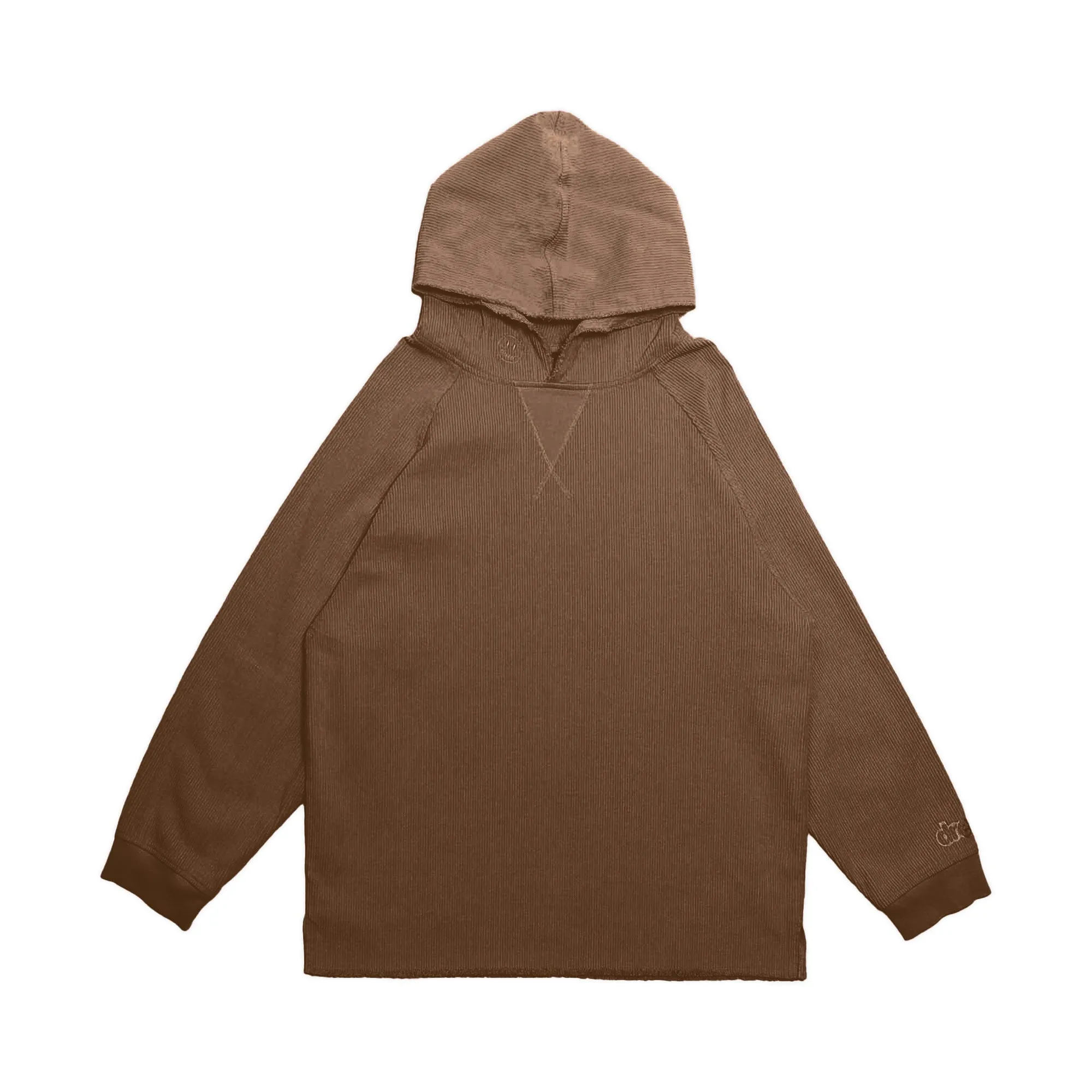corduroy hoodie - chaz brown sold by DREW