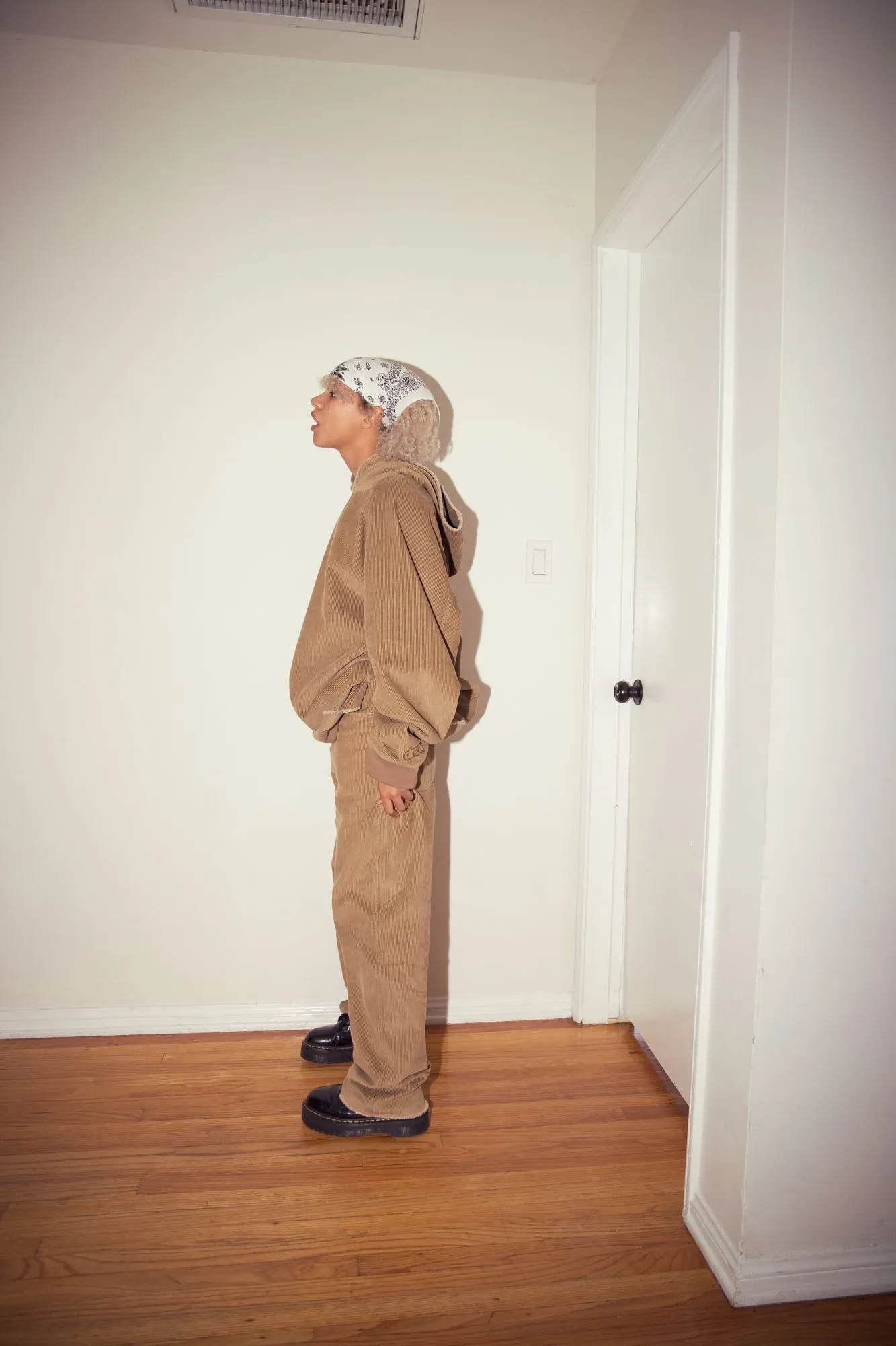 corduroy carpenter pant - chaz brown sold by DREW product image thumbnail 2