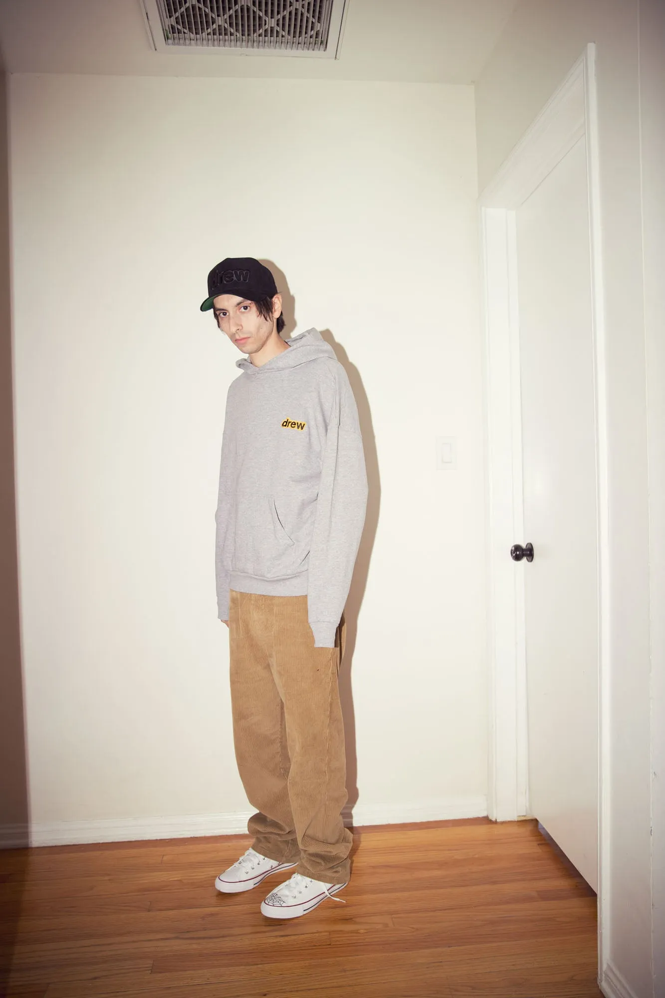 corduroy relaxed fit chino - chaz brown sold by DREW product image thumbnail 4