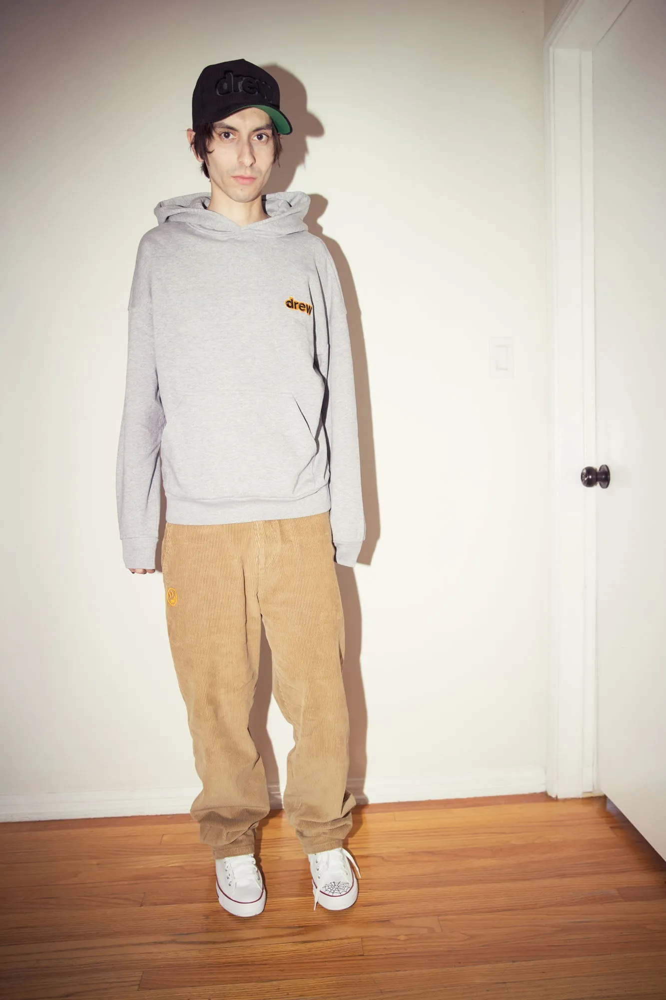 corduroy relaxed fit chino - chaz brown sold by DREW product image thumbnail 5