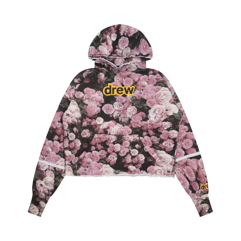 secret deconstructed hoodie - roses sold by DREW