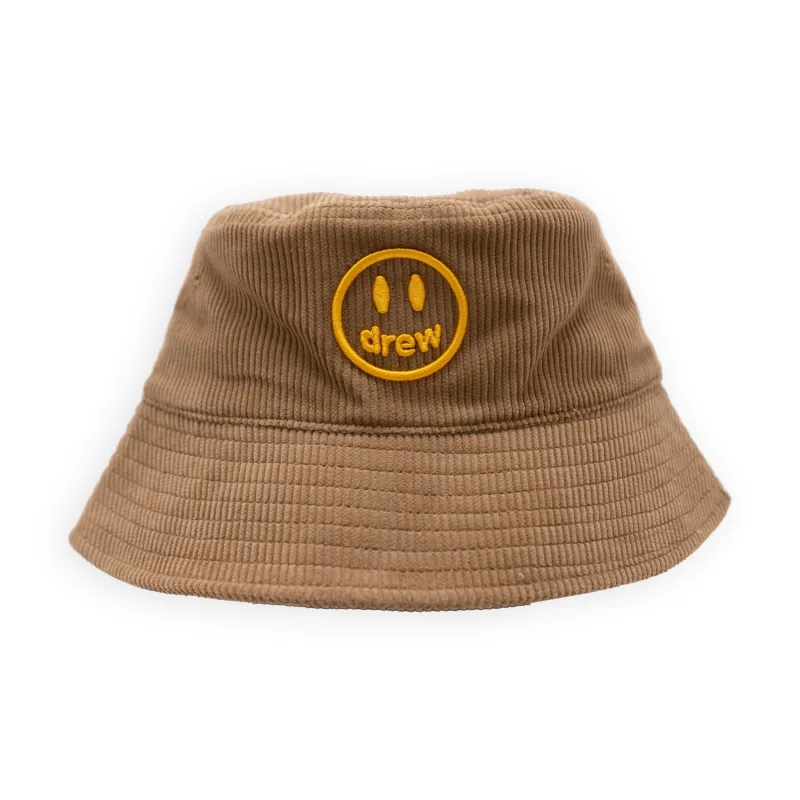 corduroy bucket hat - chaz brown sold by DREW
