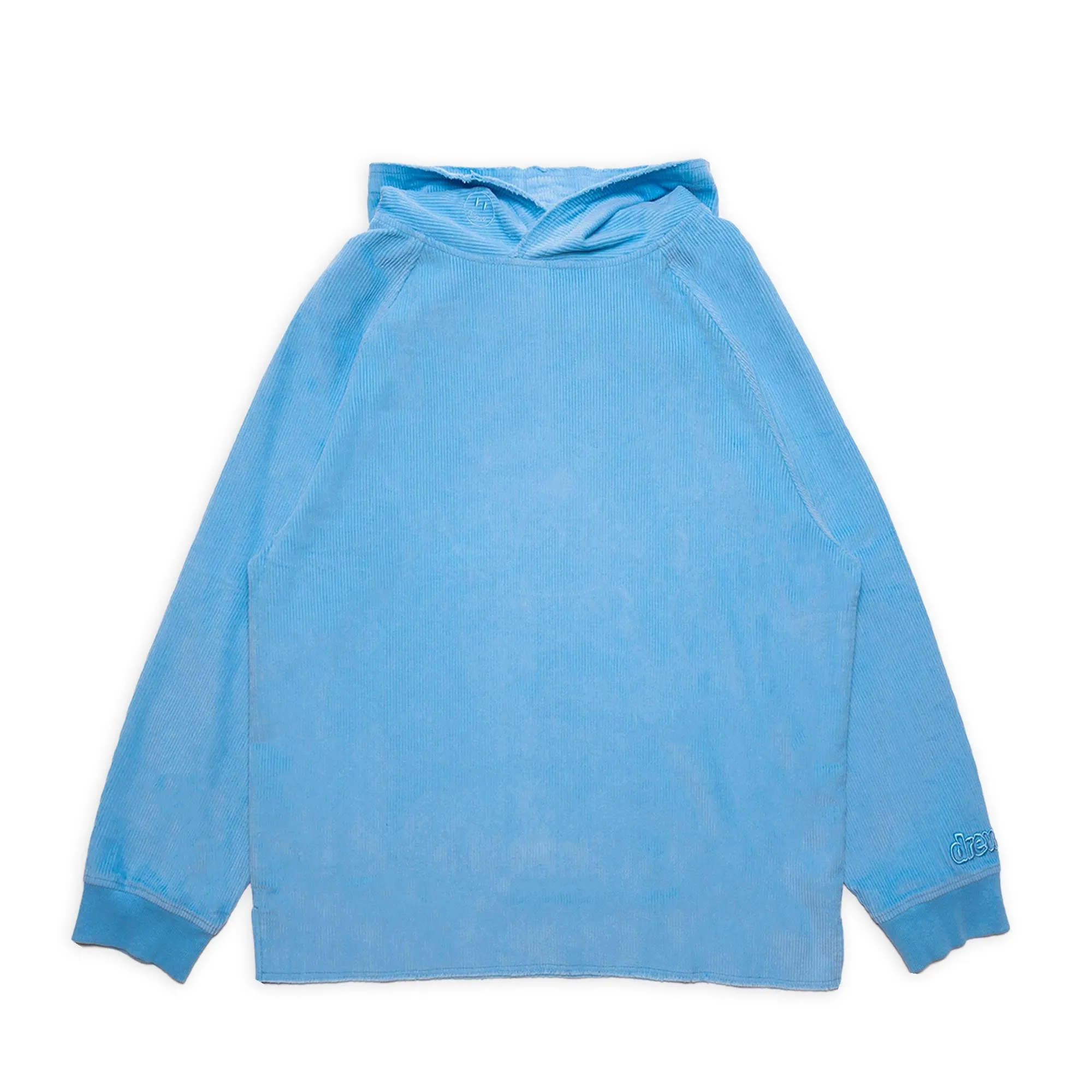 corduroy hoodie - pacific blue sold by DREW