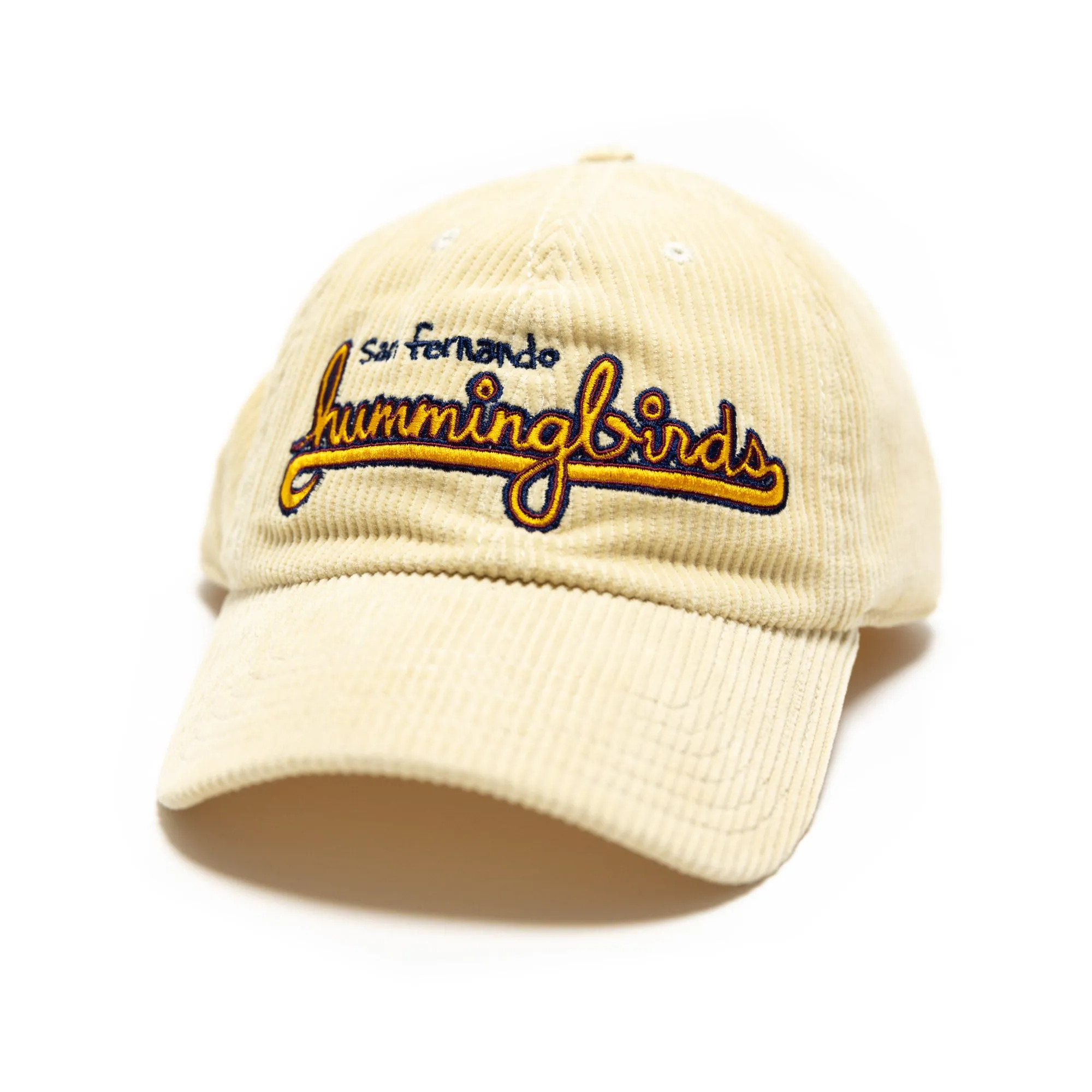 hummingbirds corduroy dad hat - biscotti sold by DREW product image thumbnail 2