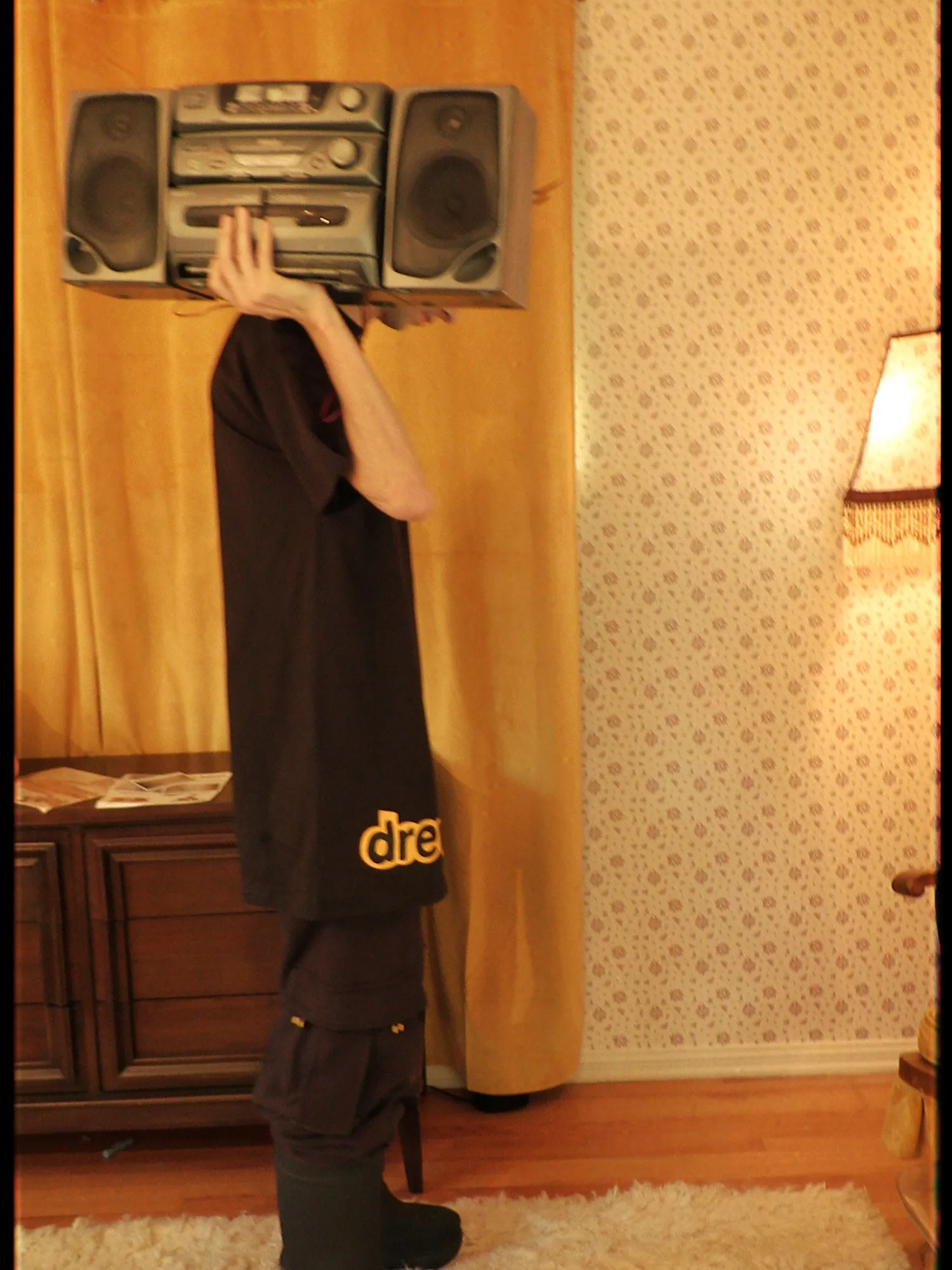 oversized cargo sweatpant - faded black sold by DREW product image thumbnail 5