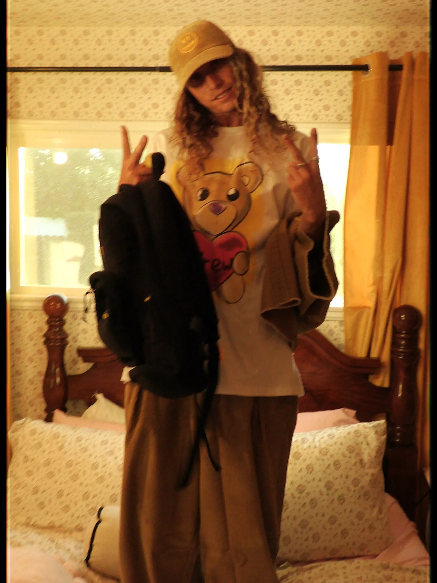 corduroy dad hat - red brown sold by DREW product image thumbnail 5