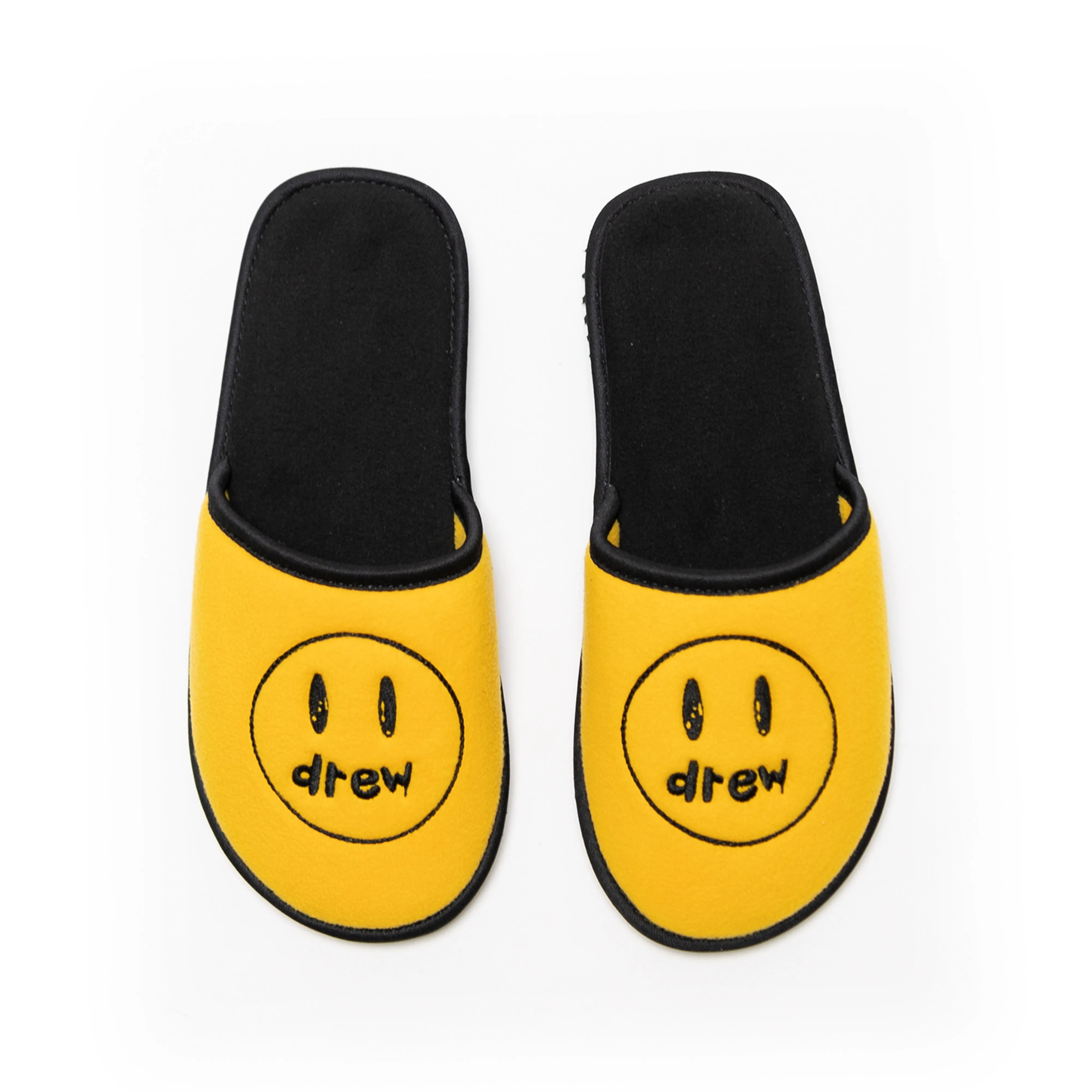 painted mascot platform slipper - golden yellow sold by DREW