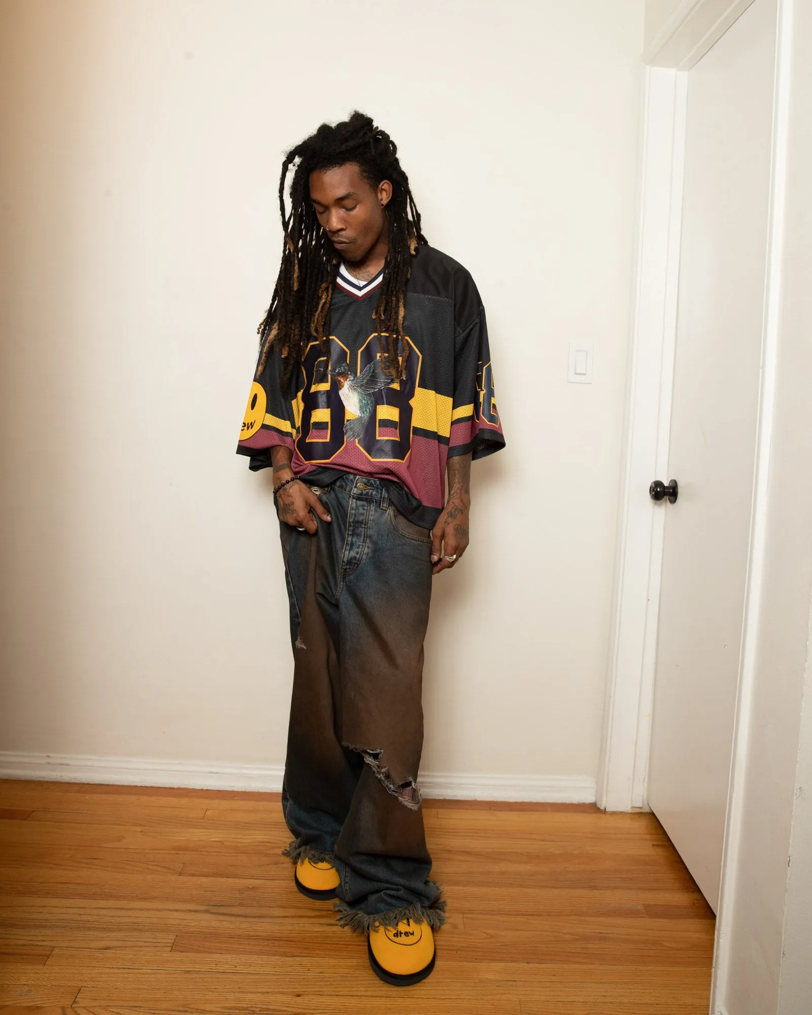 hummingbirds practice jersey - black sold by DREW product image thumbnail 5