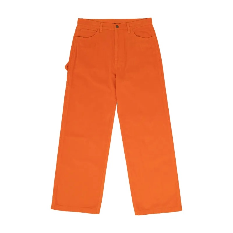 corduroy carpenter pant - orange sold by DREW