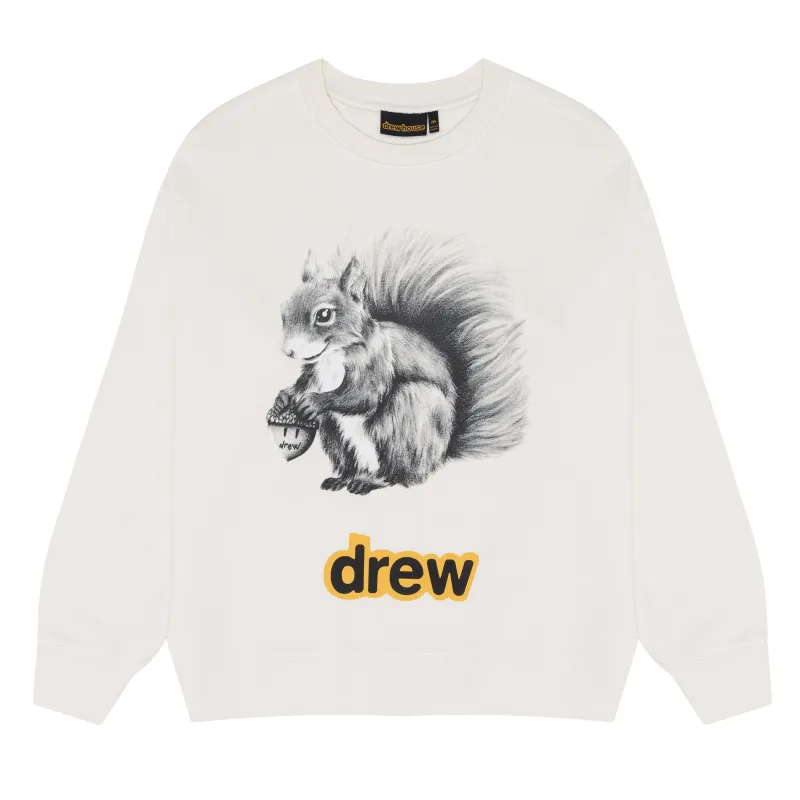 real sherman crewneck - off-white made by DREW