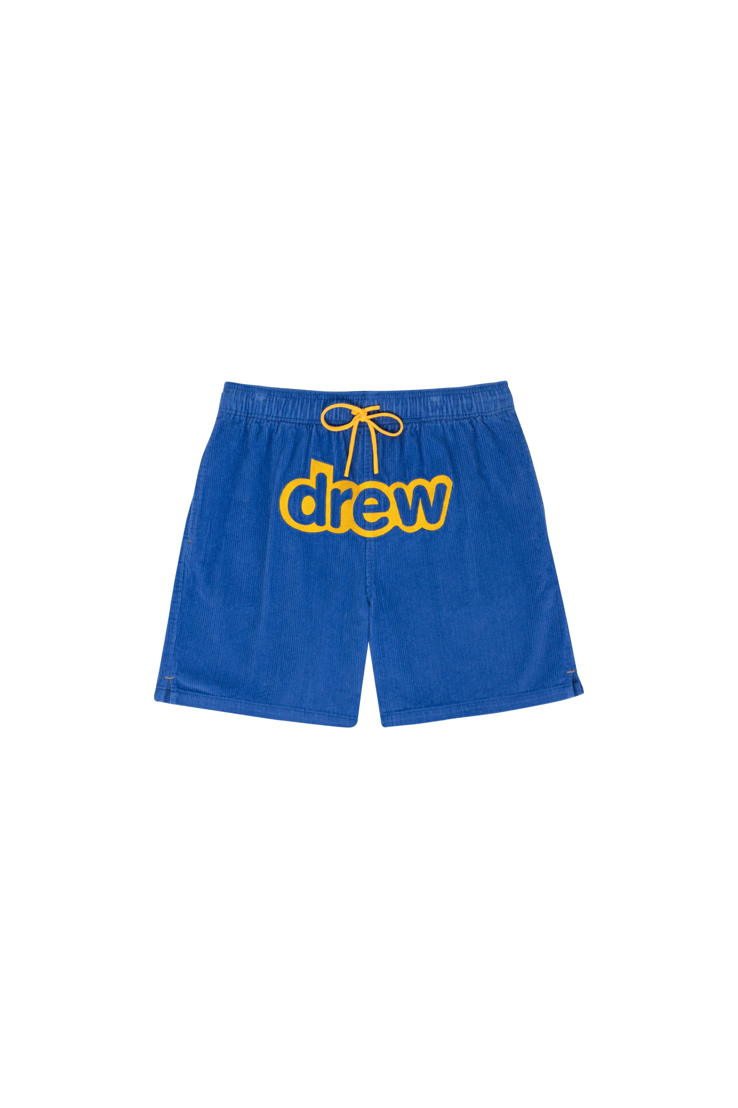corduroy short - royal blue sold by DREW