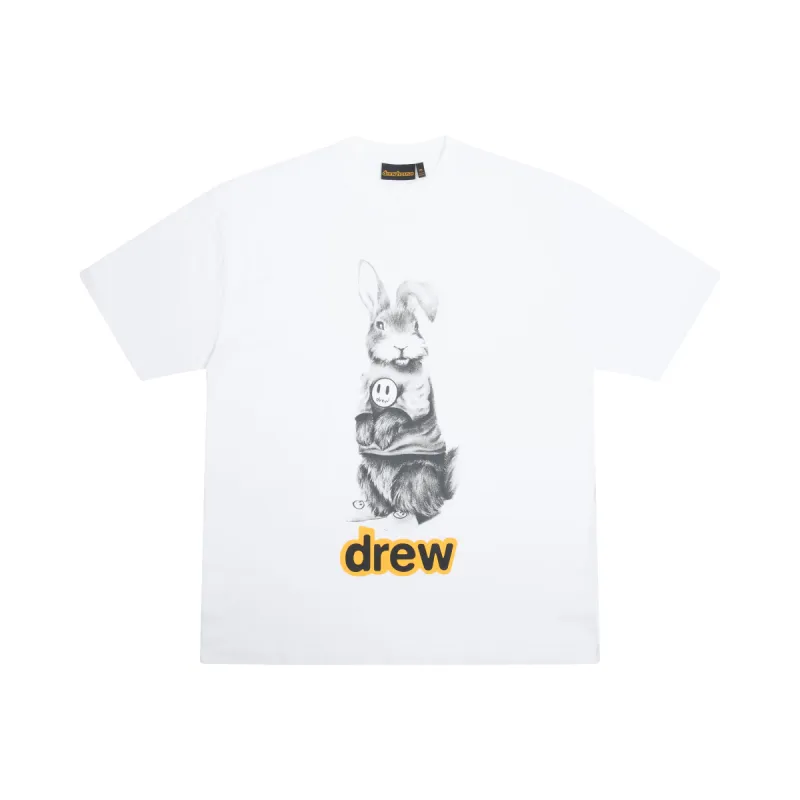 real jackie ss tee - white sold by DREW