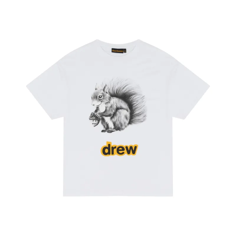 real sherman ss tee - white sold by DREW