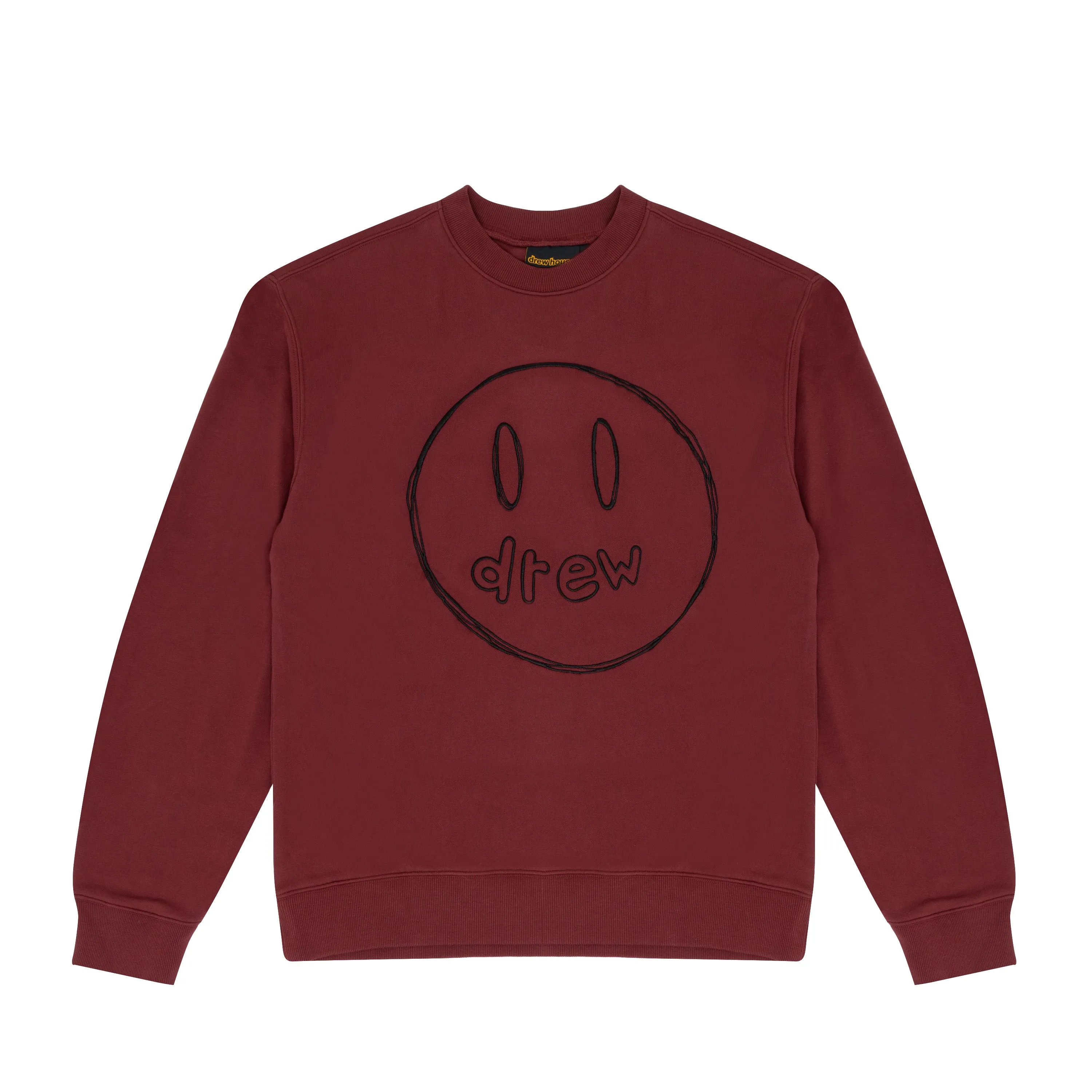 sketch mascot crewneck - burgundy sold by DREW