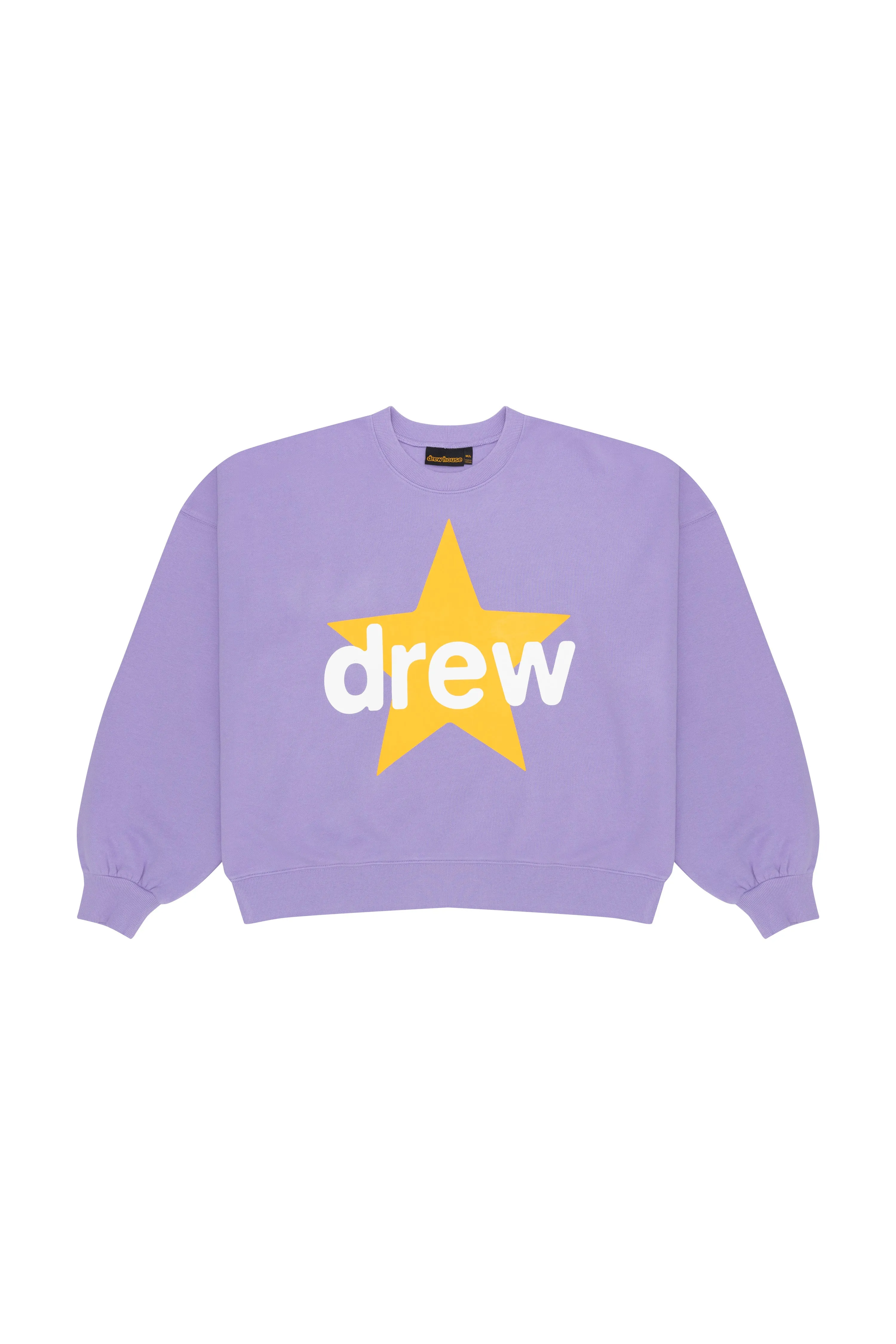 infinite value boxy crewneck - lavender sold by DREW