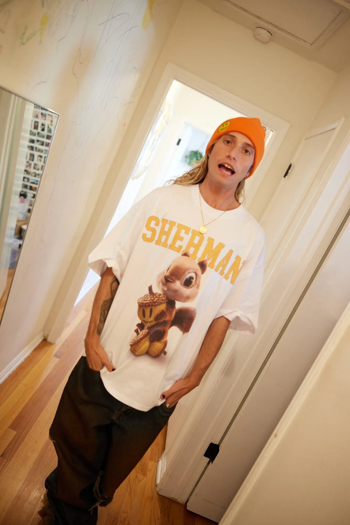 3d sherman ss tee - white sold by DREW product image thumbnail 3