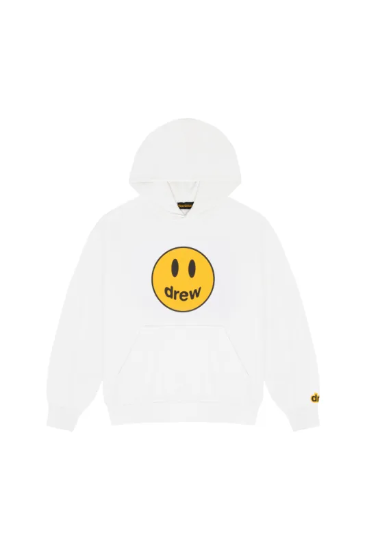 mascot oversized hoodie - white sold by DREW