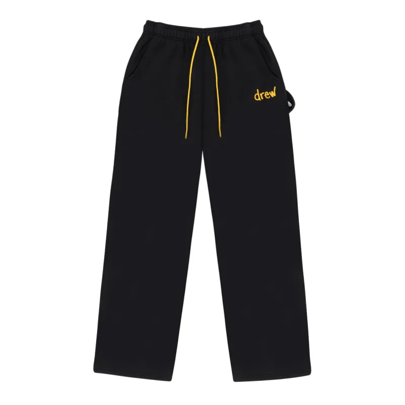 scribble carpenter sweatpant - black sold by DREW