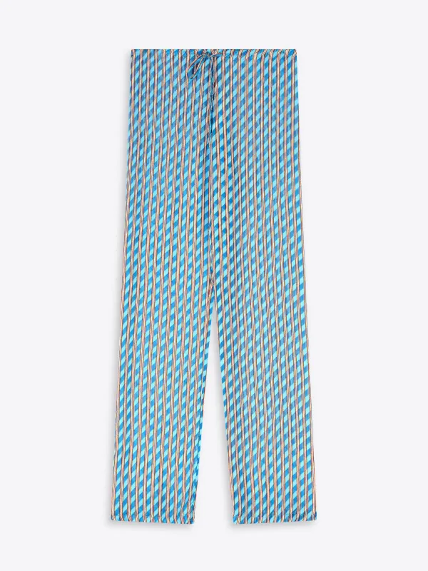 Devoré elasticated pants sold by Dries Van Noten