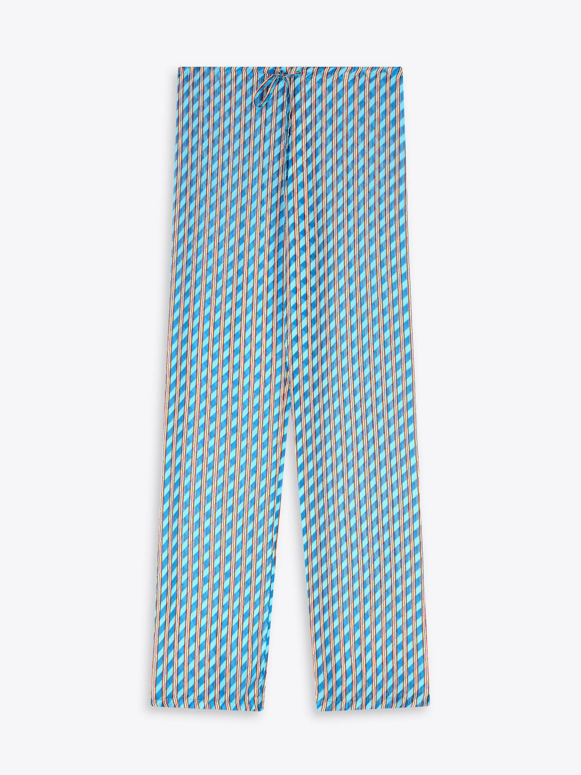 Devoré elasticated pants sold by Dries Van Noten