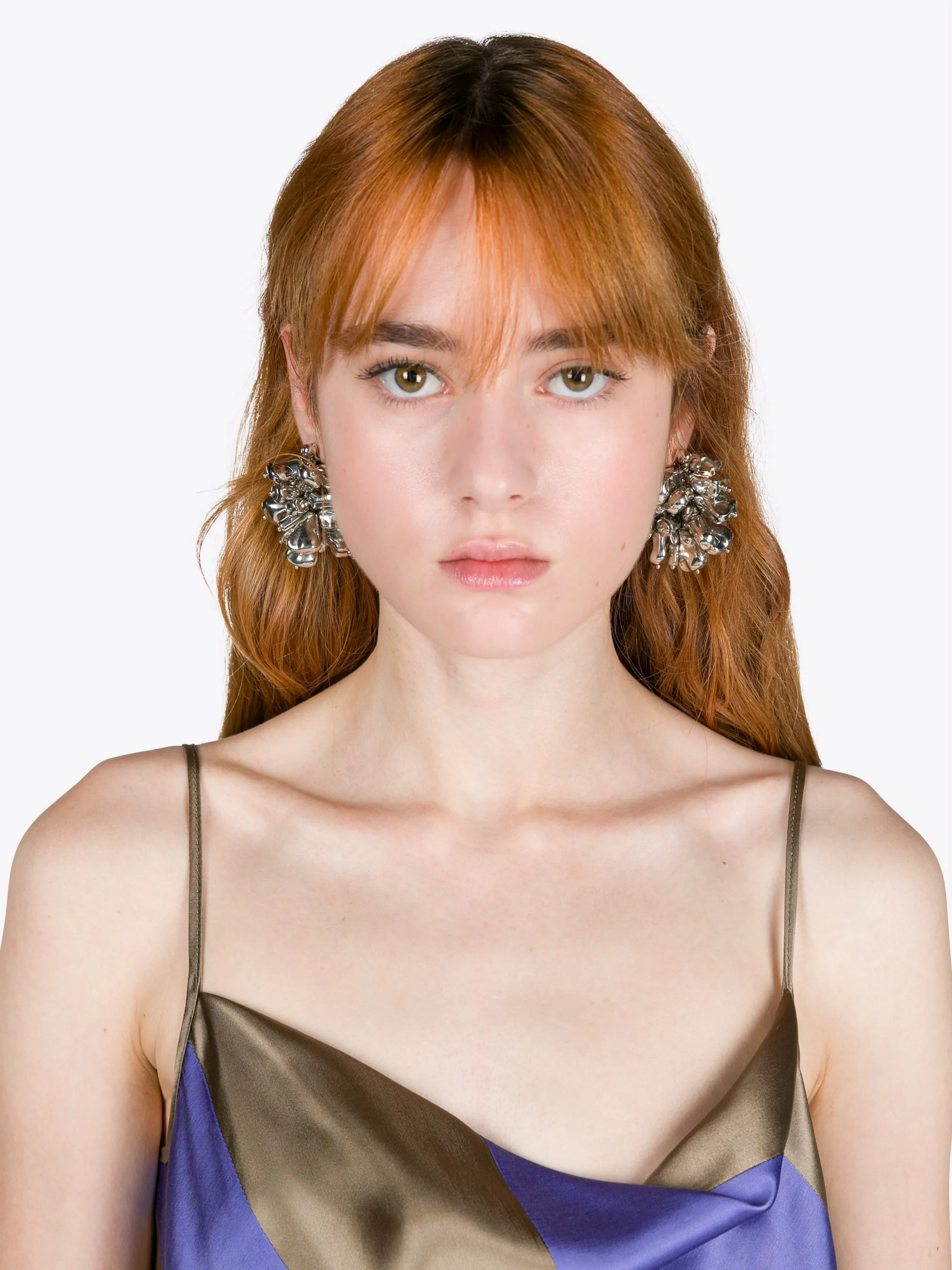 Embroidered earrings sold by Dries Van Noten product image thumbnail 3