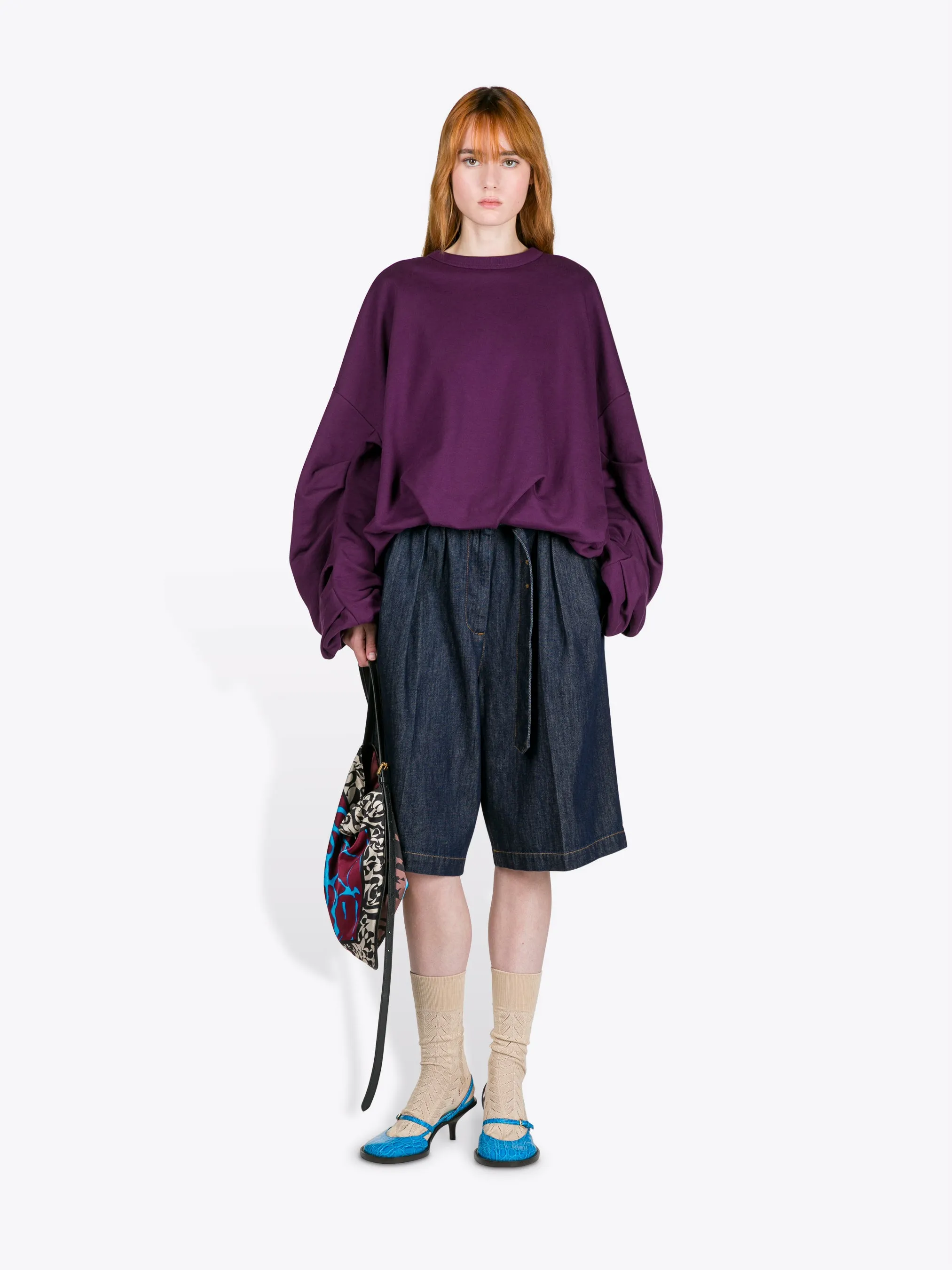Draped sweatshirt sold by Dries Van Noten product image thumbnail 2