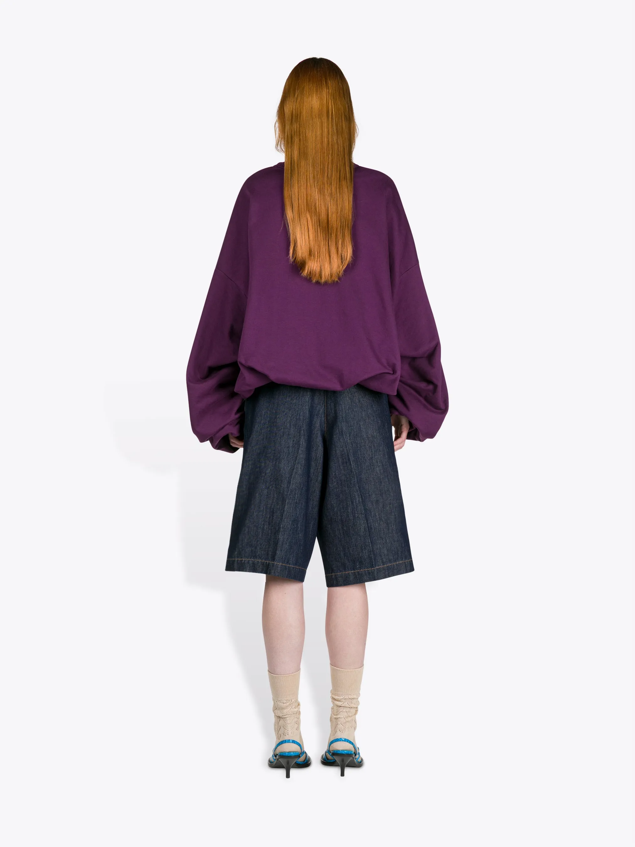 Draped sweatshirt sold by Dries Van Noten product image thumbnail 4