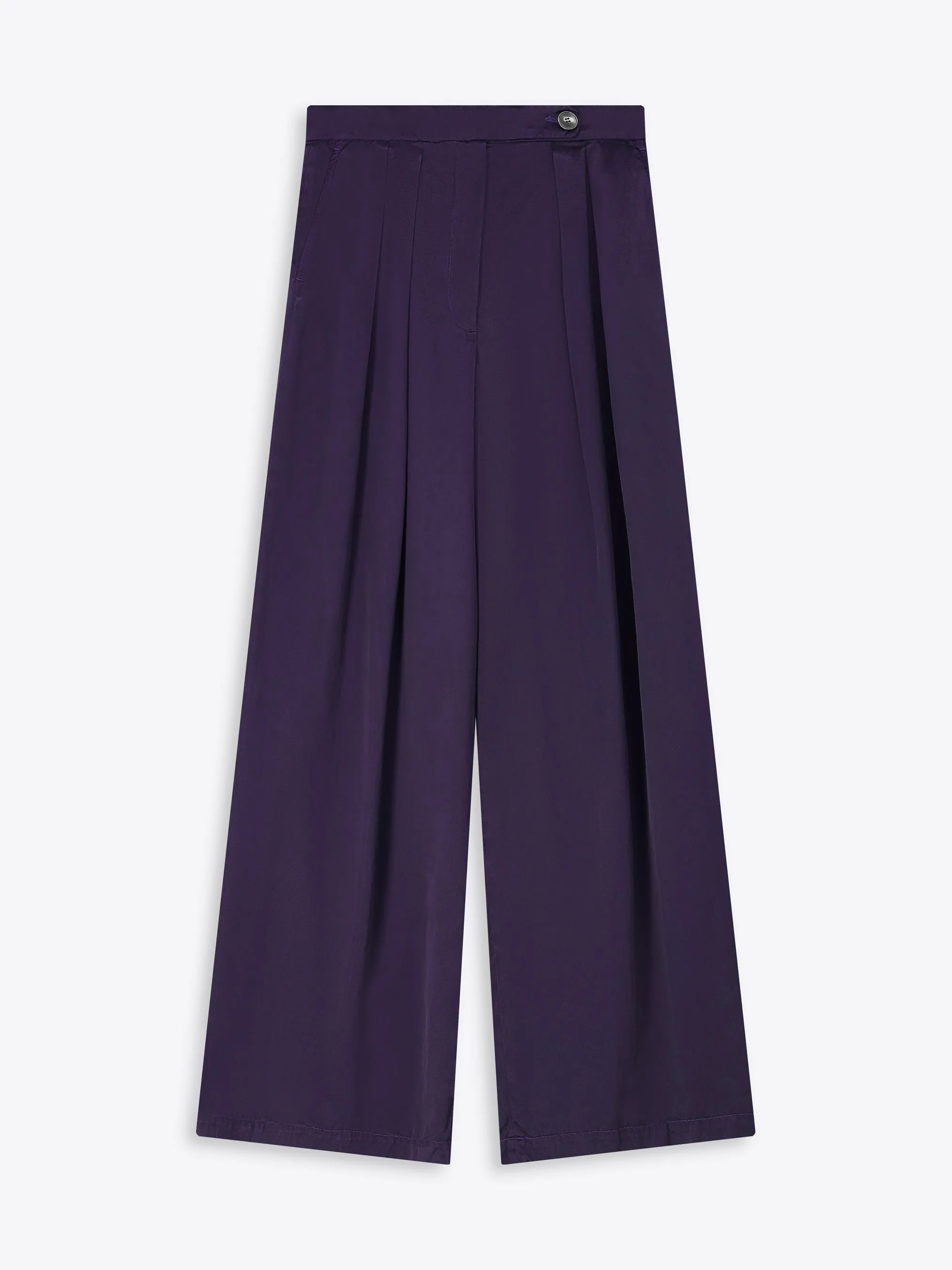 Wide pleated pants sold by Dries Van Noten