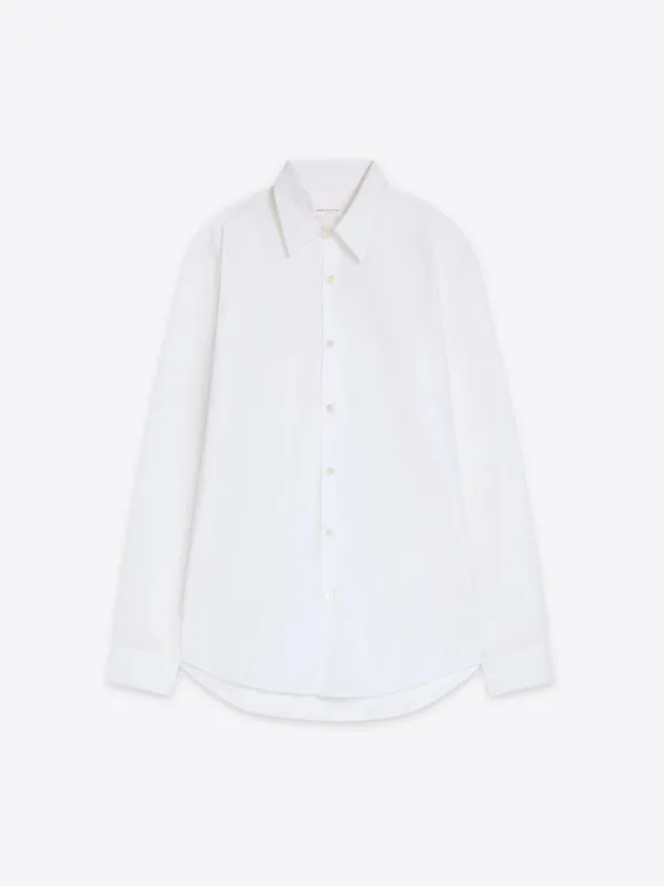 Fitted cotton shirt made by Dries Van Noten