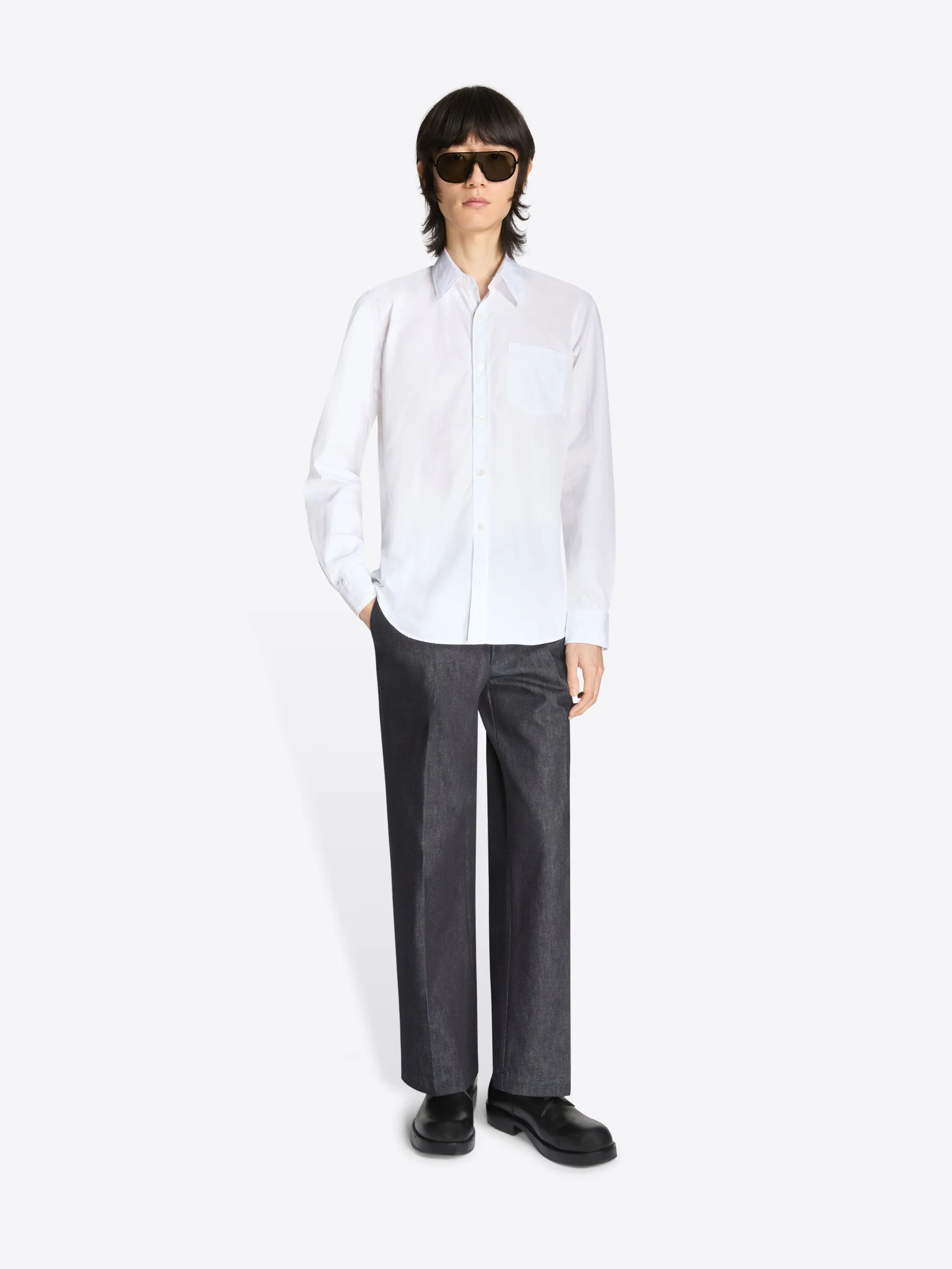 Fitted cotton shirt sold by Dries Van Noten product image thumbnail 2