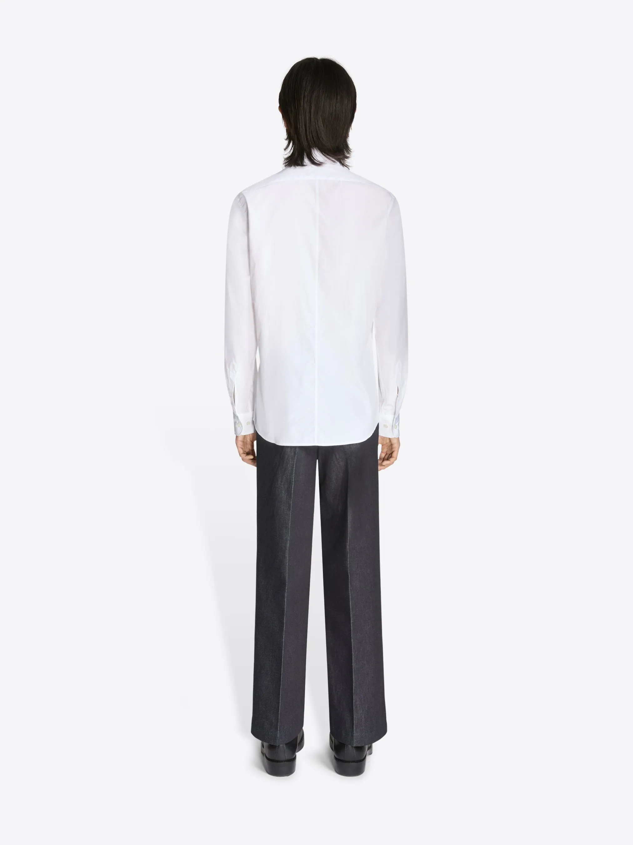 Fitted cotton shirt sold by Dries Van Noten product image thumbnail 4