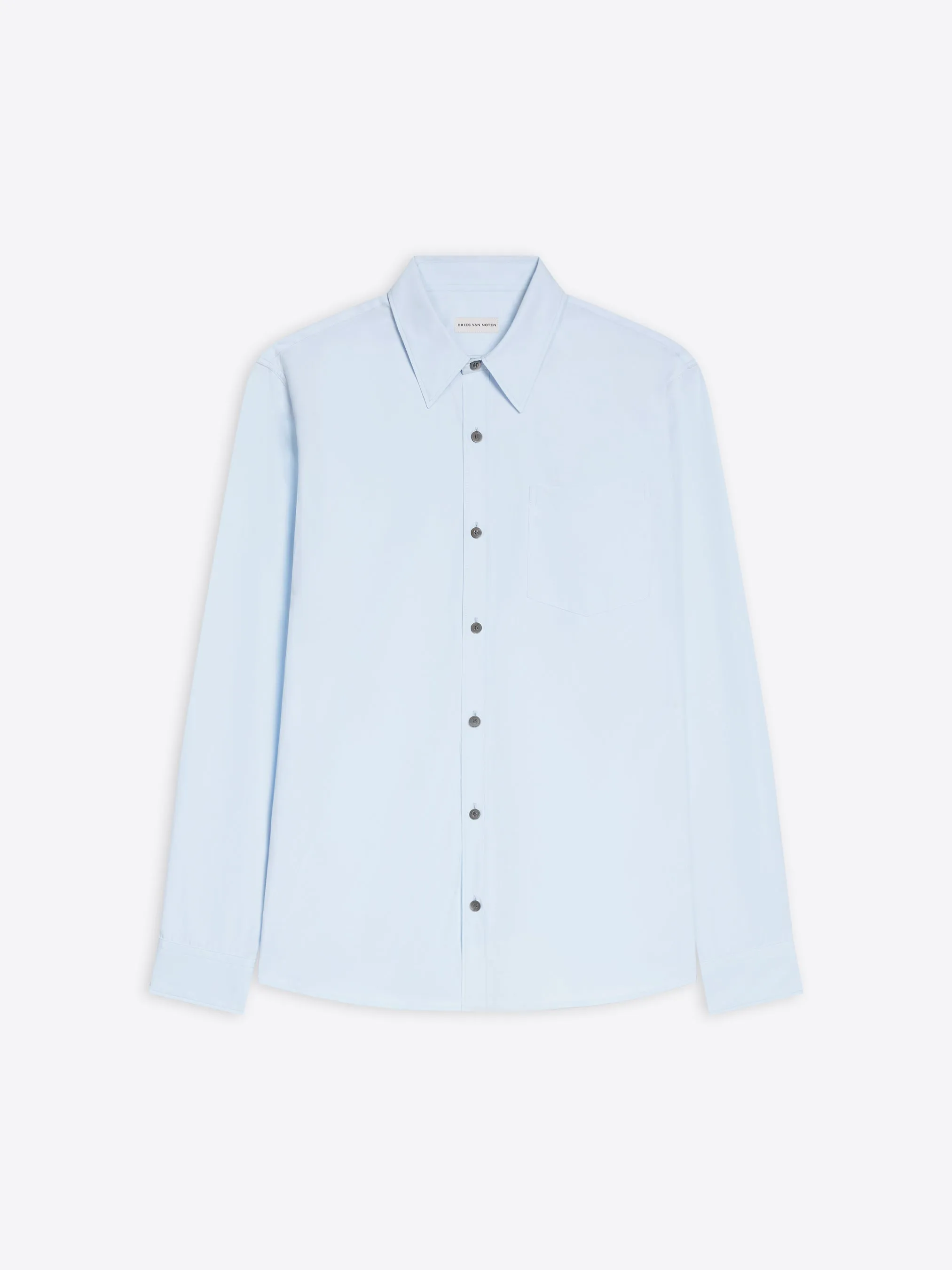 Fitted cotton shirt sold by Dries Van Noten product image thumbnail 5