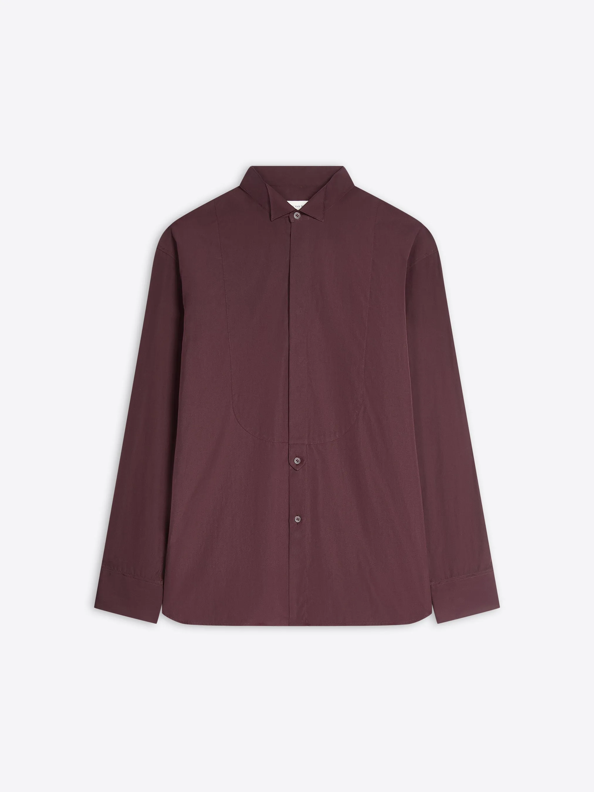 Oversized tuxedo shirt sold by Dries Van Noten