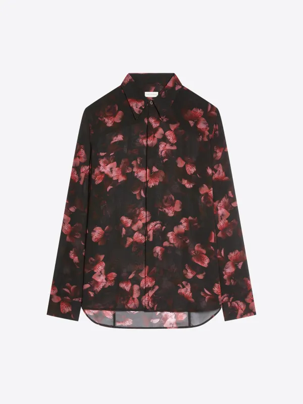 Sheer viscose shirt sold by Dries Van Noten