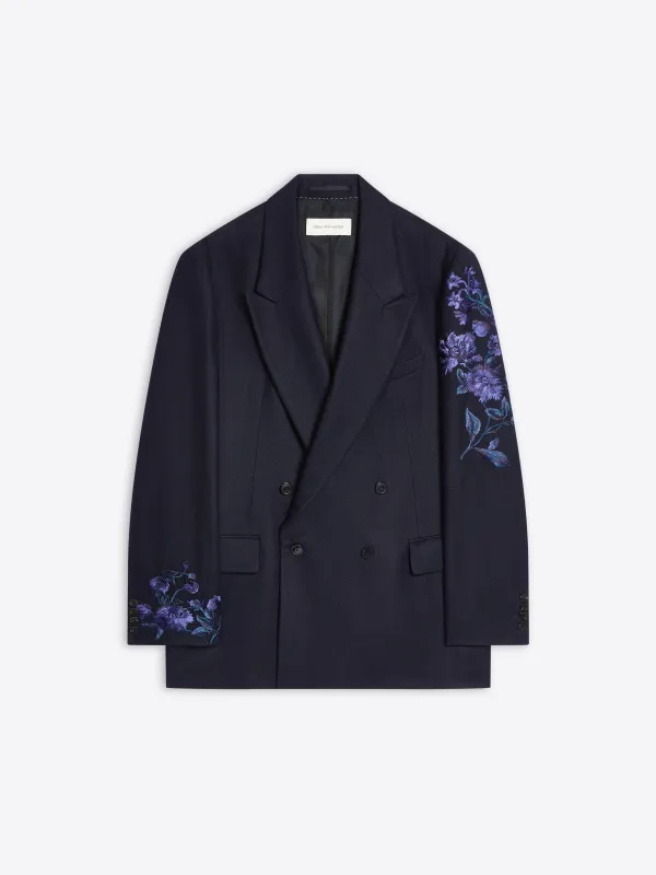 Embroidered wool blazer sold by Dries Van Noten