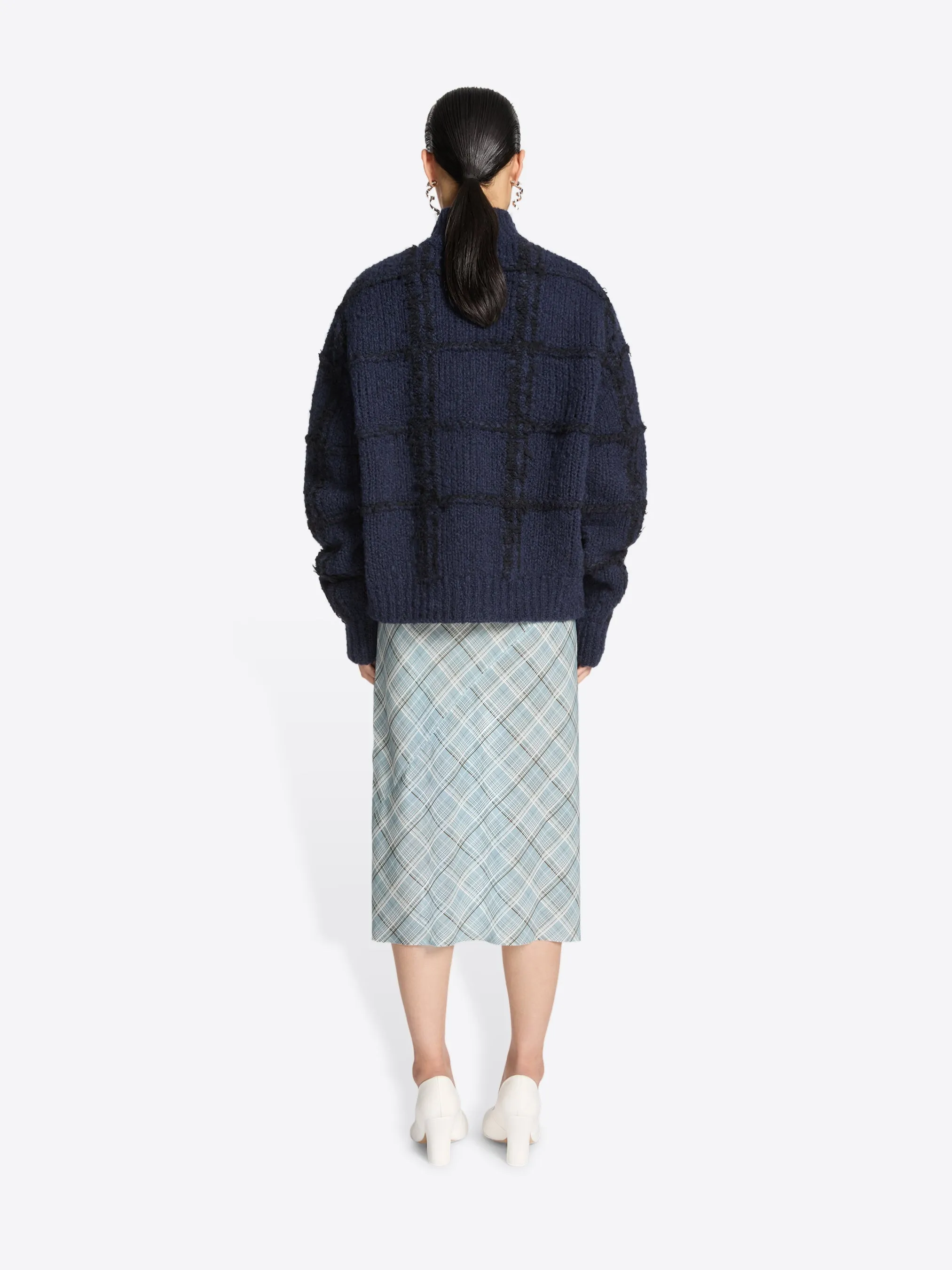 Textured wool sweater sold by Dries Van Noten product image thumbnail 4