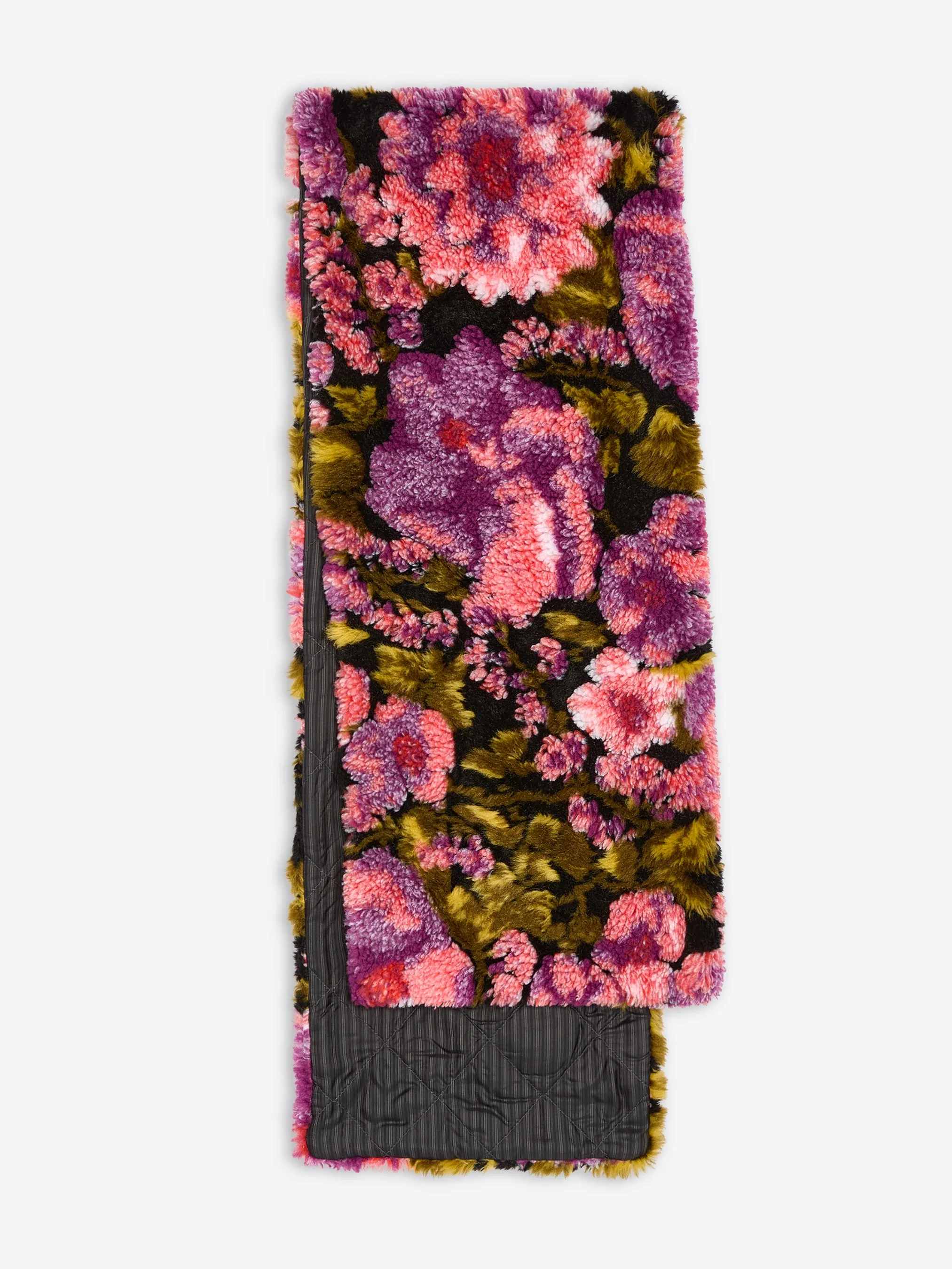 Shearling jacquard scarf sold by Dries Van Noten