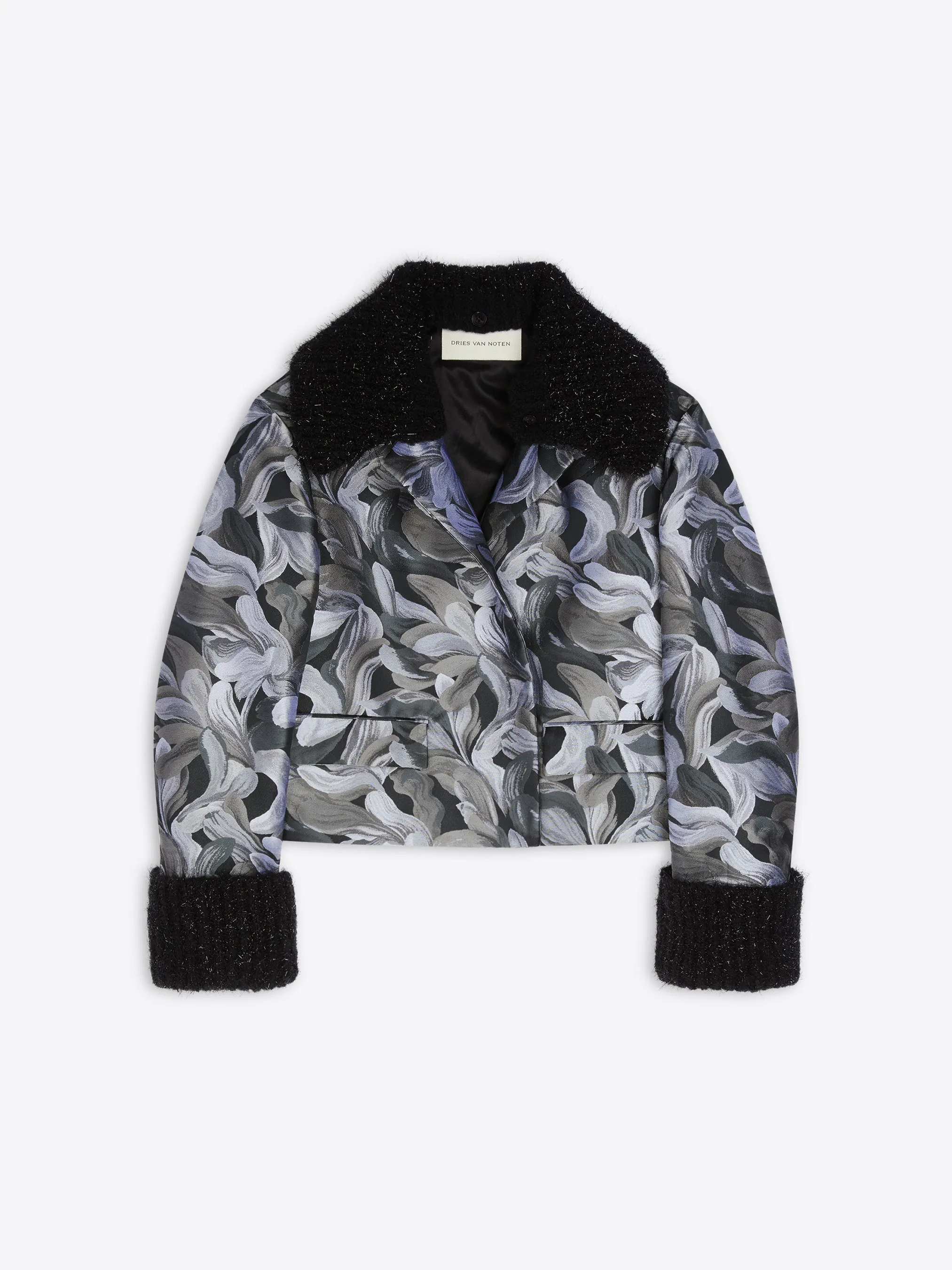 Jacquard bomber jacket sold by Dries Van Noten