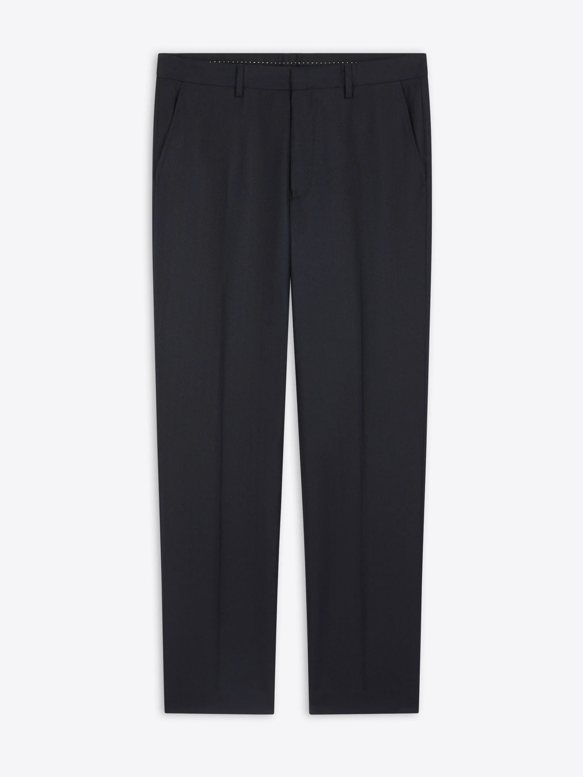Wool slim fit pants sold by Dries Van Noten