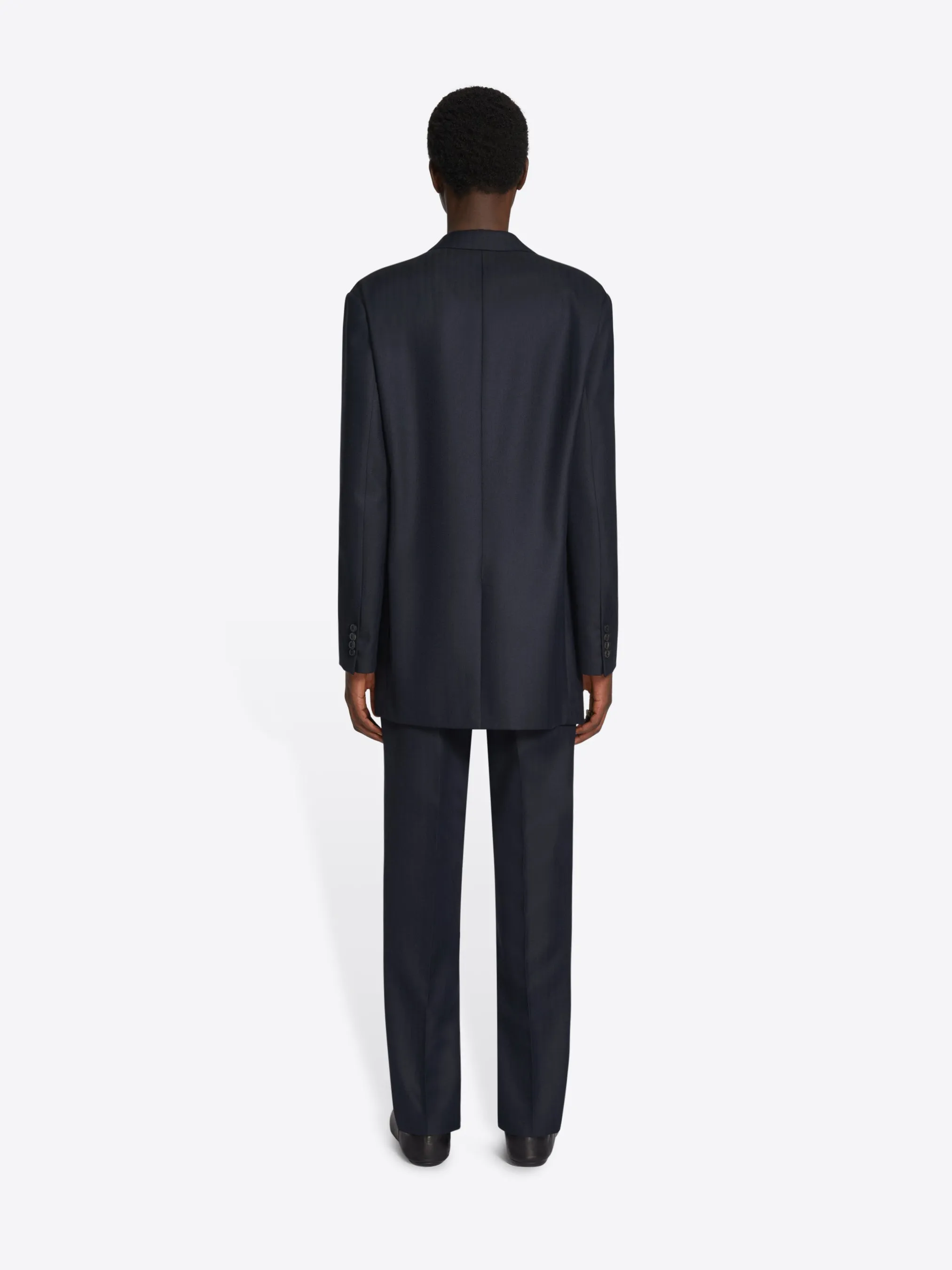 Wool slim fit pants sold by Dries Van Noten product image thumbnail 3
